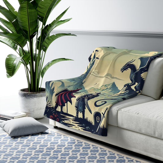 Epic Quest Sherpa Fleece Blanket
