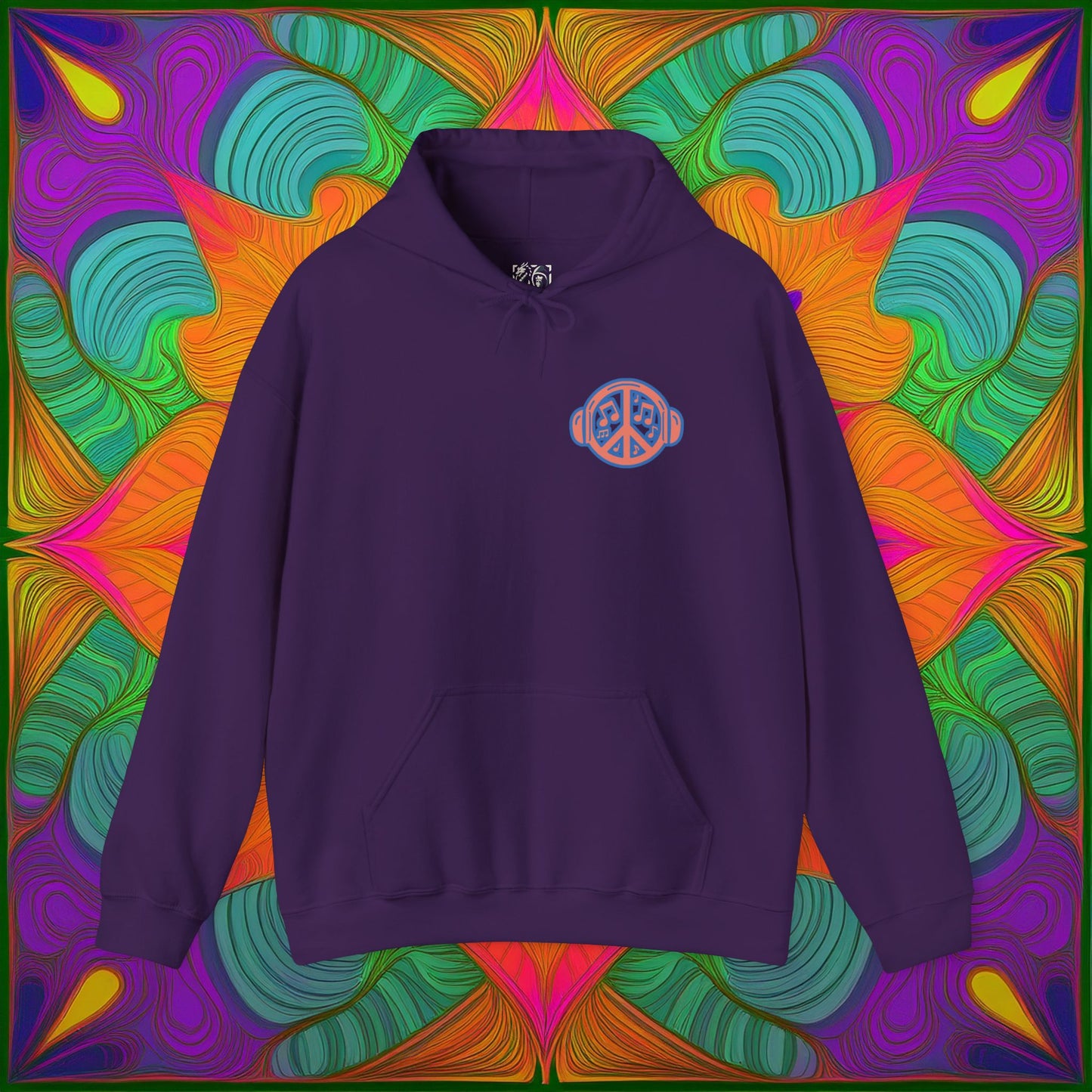 "Beats Not Bombs" Peace Hoodie