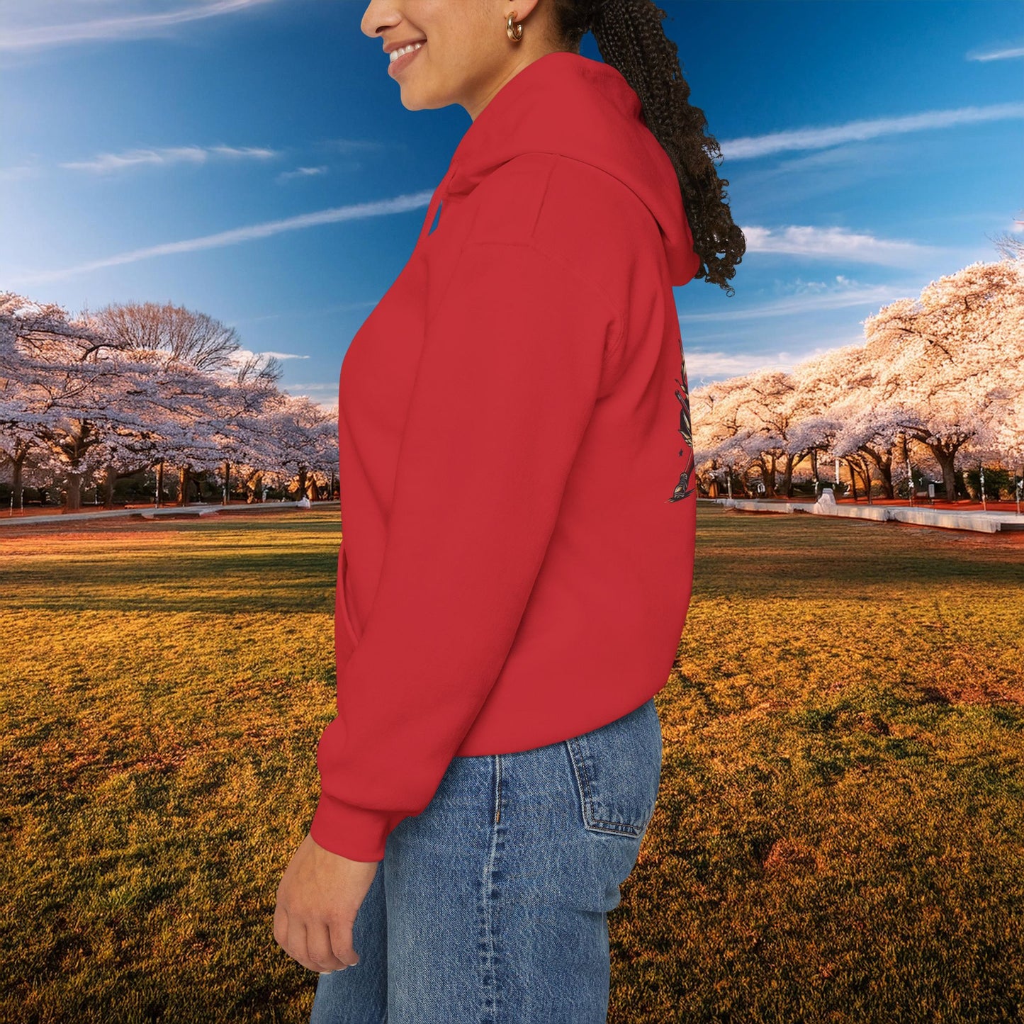 Washington Baseball At Bat Hoodie