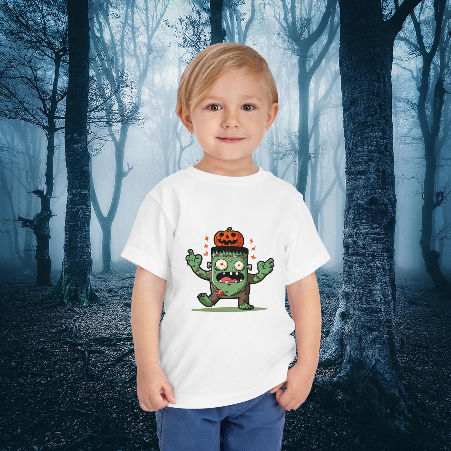 Little Frankenstein's Monster Toddler Tee
