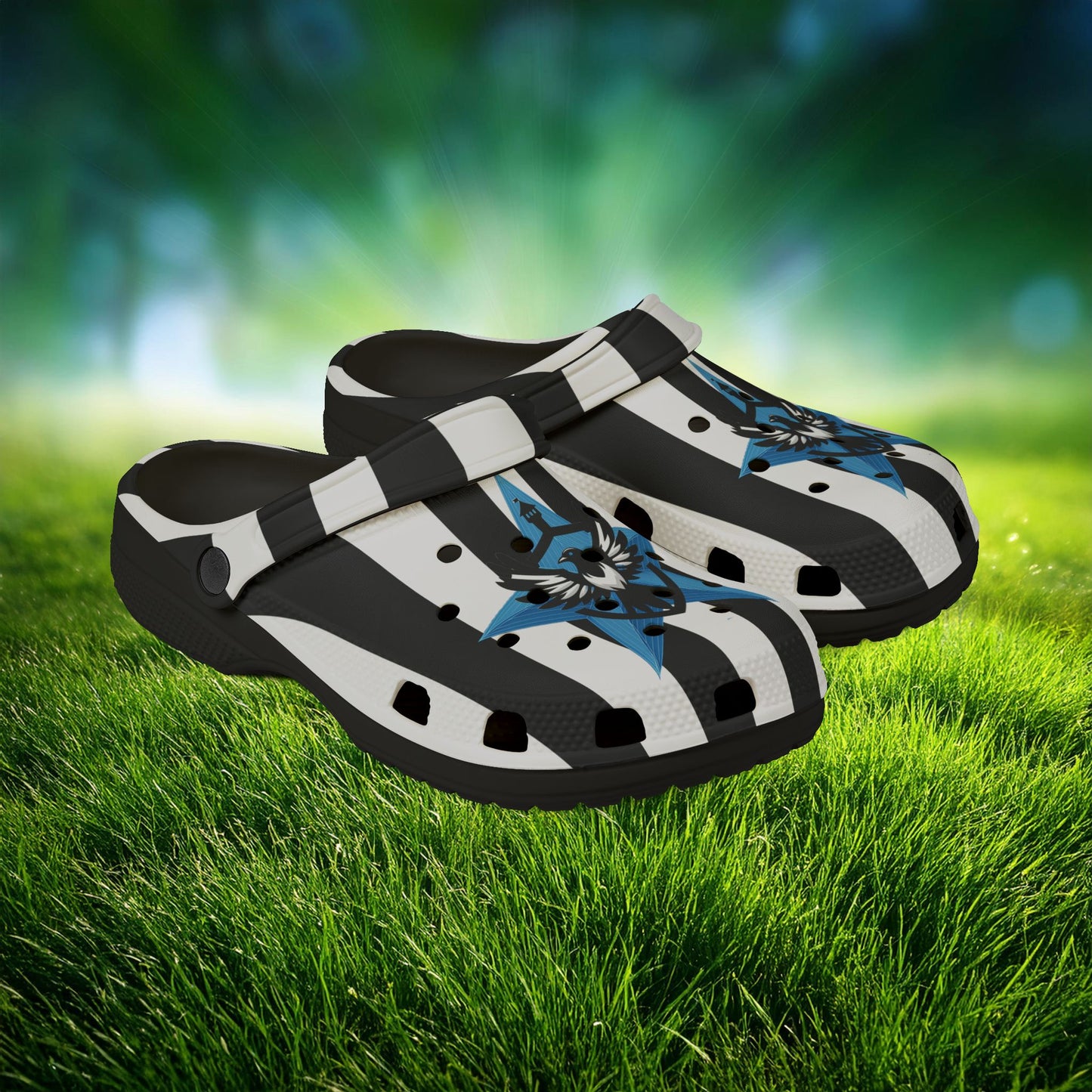 Newcastle United Blue Star Foam Clogs