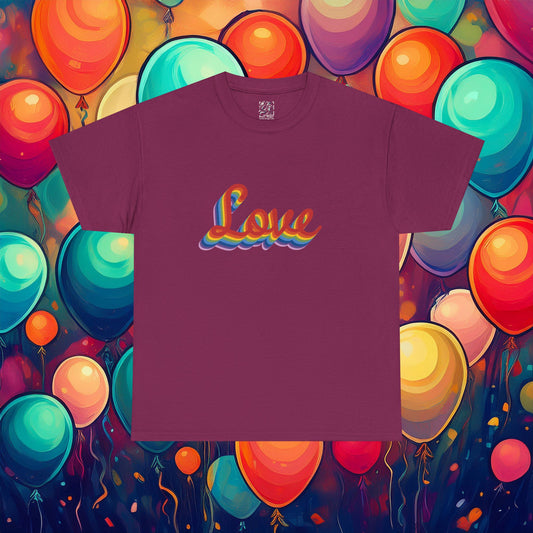 Rainbow Love Unisex Tee
