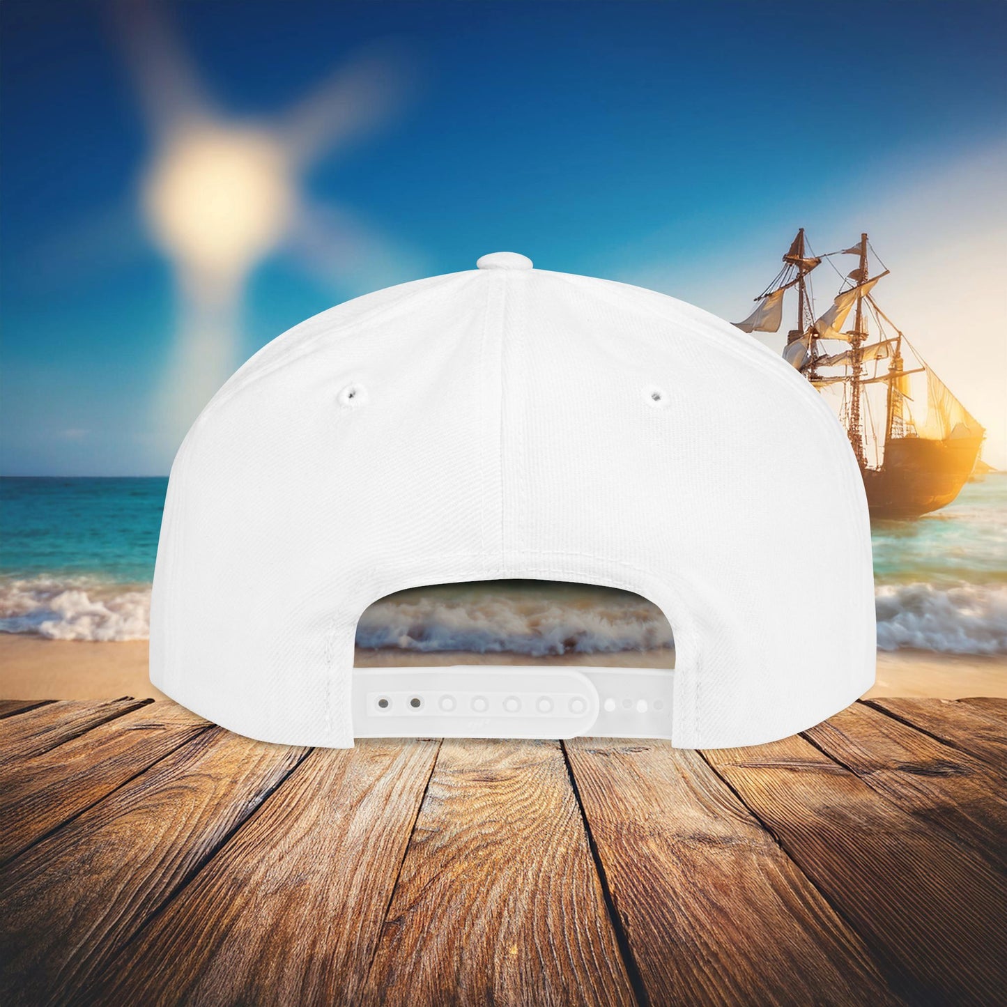 Jolly Roger Flat Bill Snapback