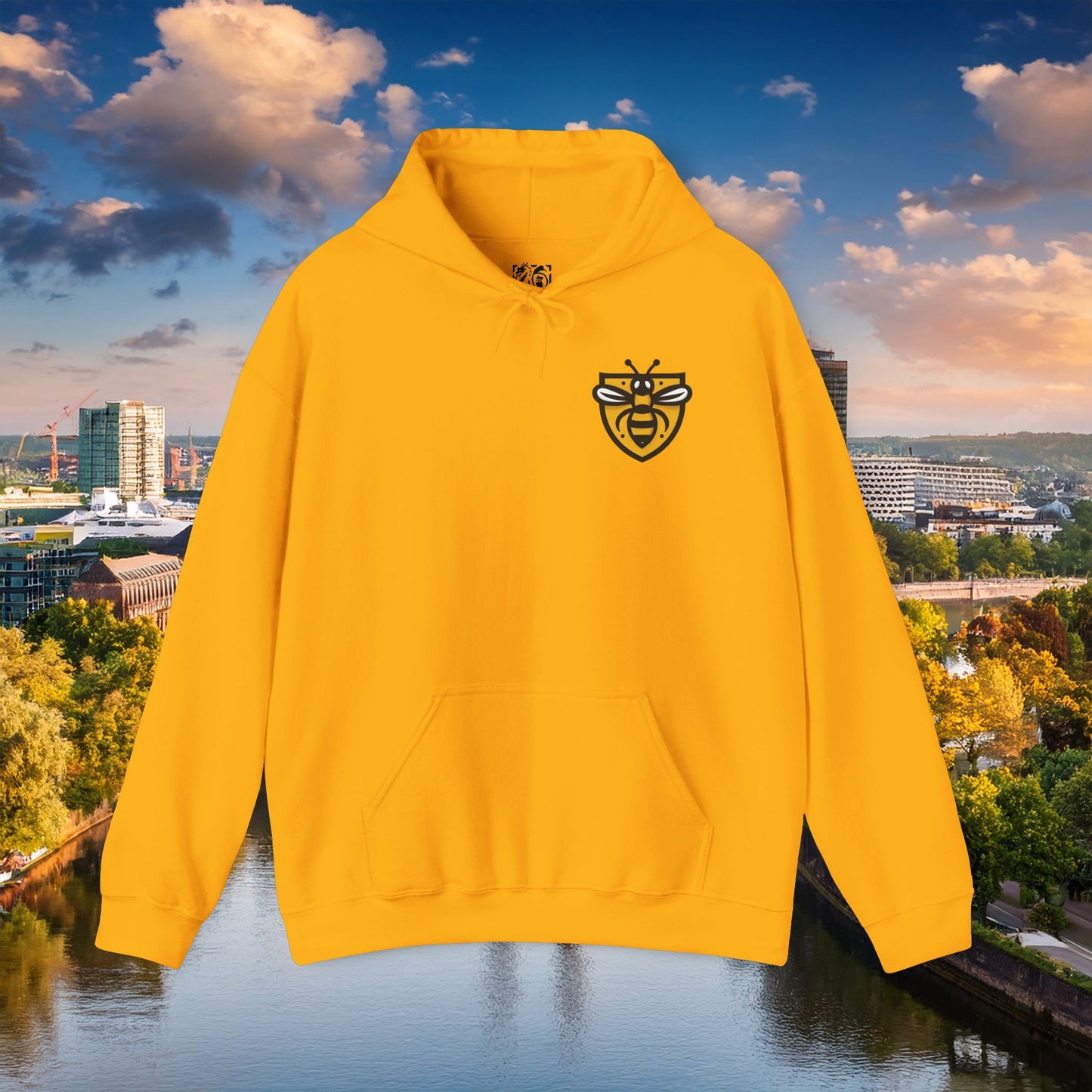 Dortmund Bundesflagge Wall Hoodie