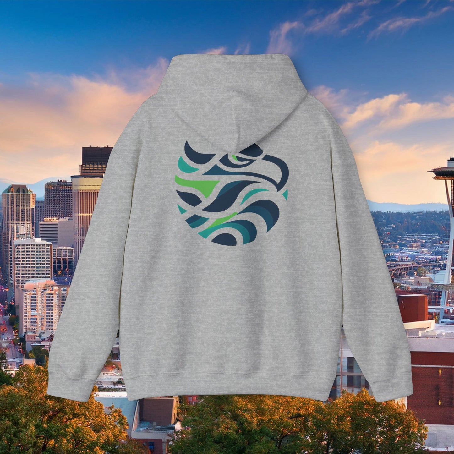 Seattle Football Logo Hoodie
