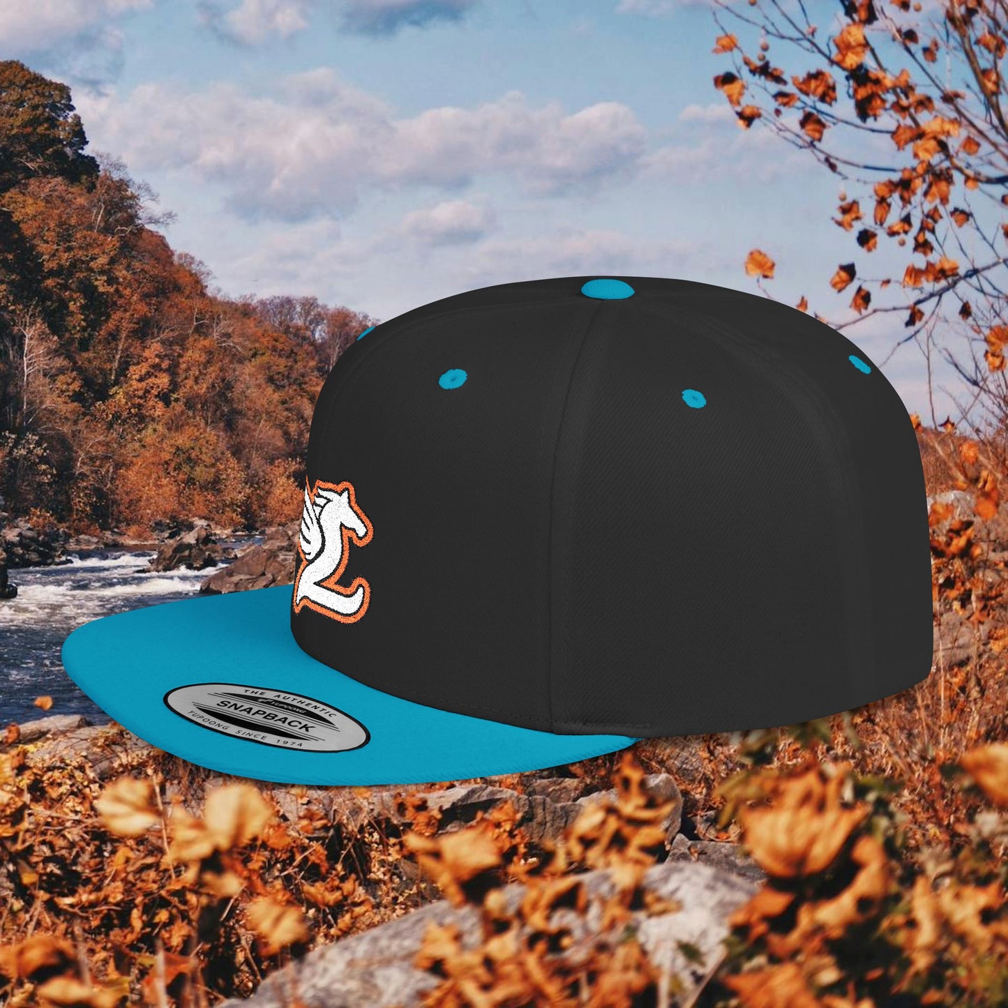 Loudoun Pegasus L Flat Bill Snapback