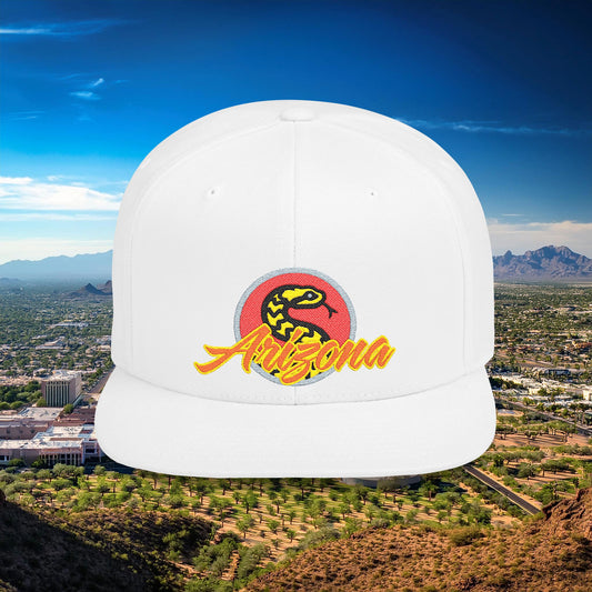 Arizona Baseball Flat Bill Snapback
