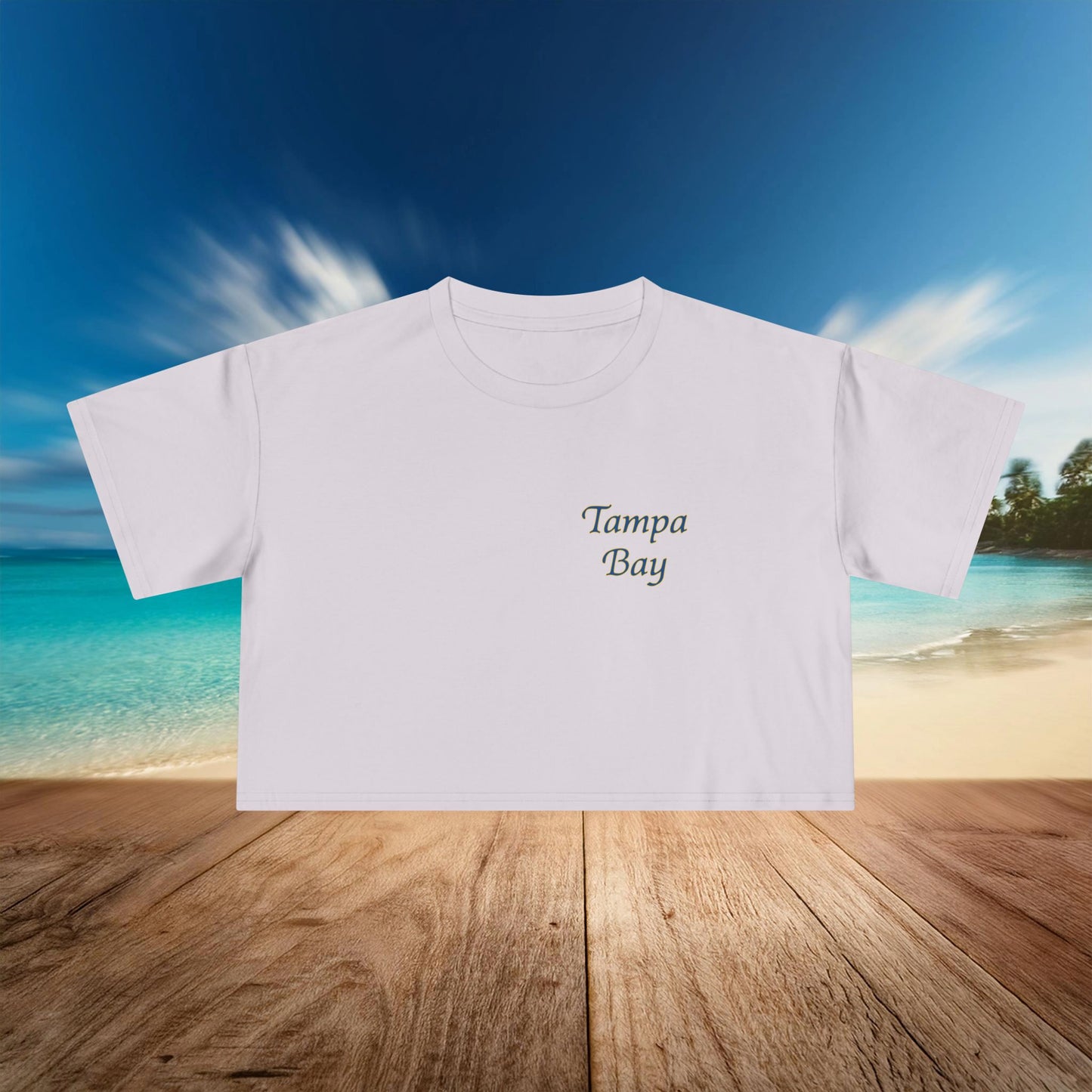 Manta Ray Women's Crop Tee