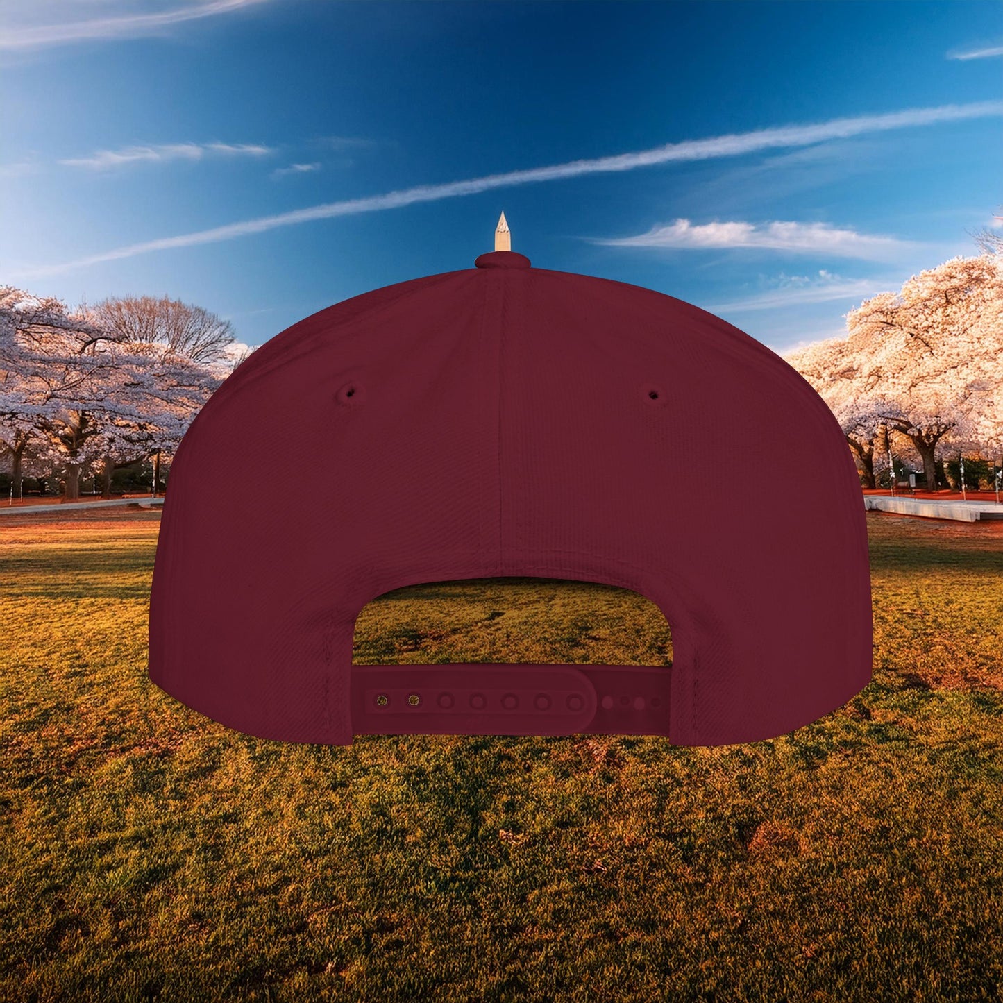 Washington Football Logo Flat Bill Snapback