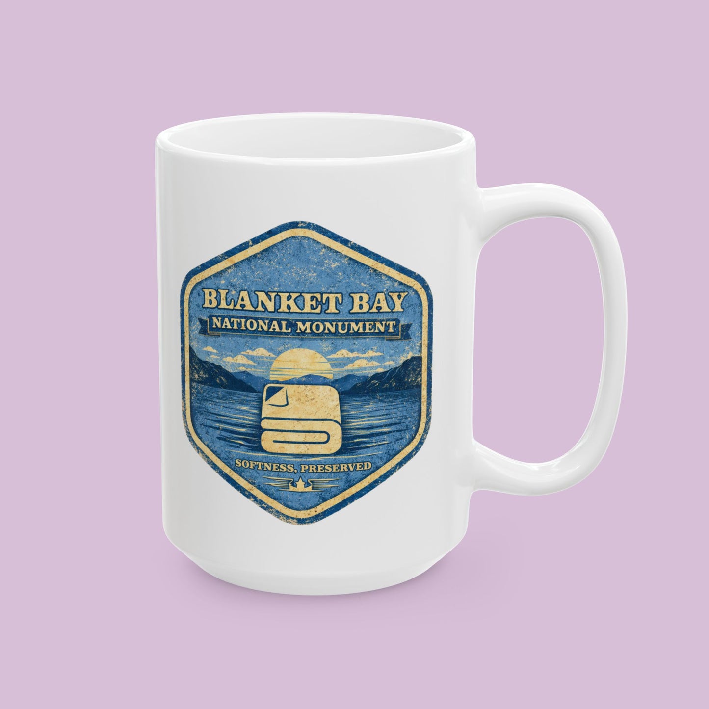 Blanket Bay National Monument Ceramic Mug (11oz/15oz)