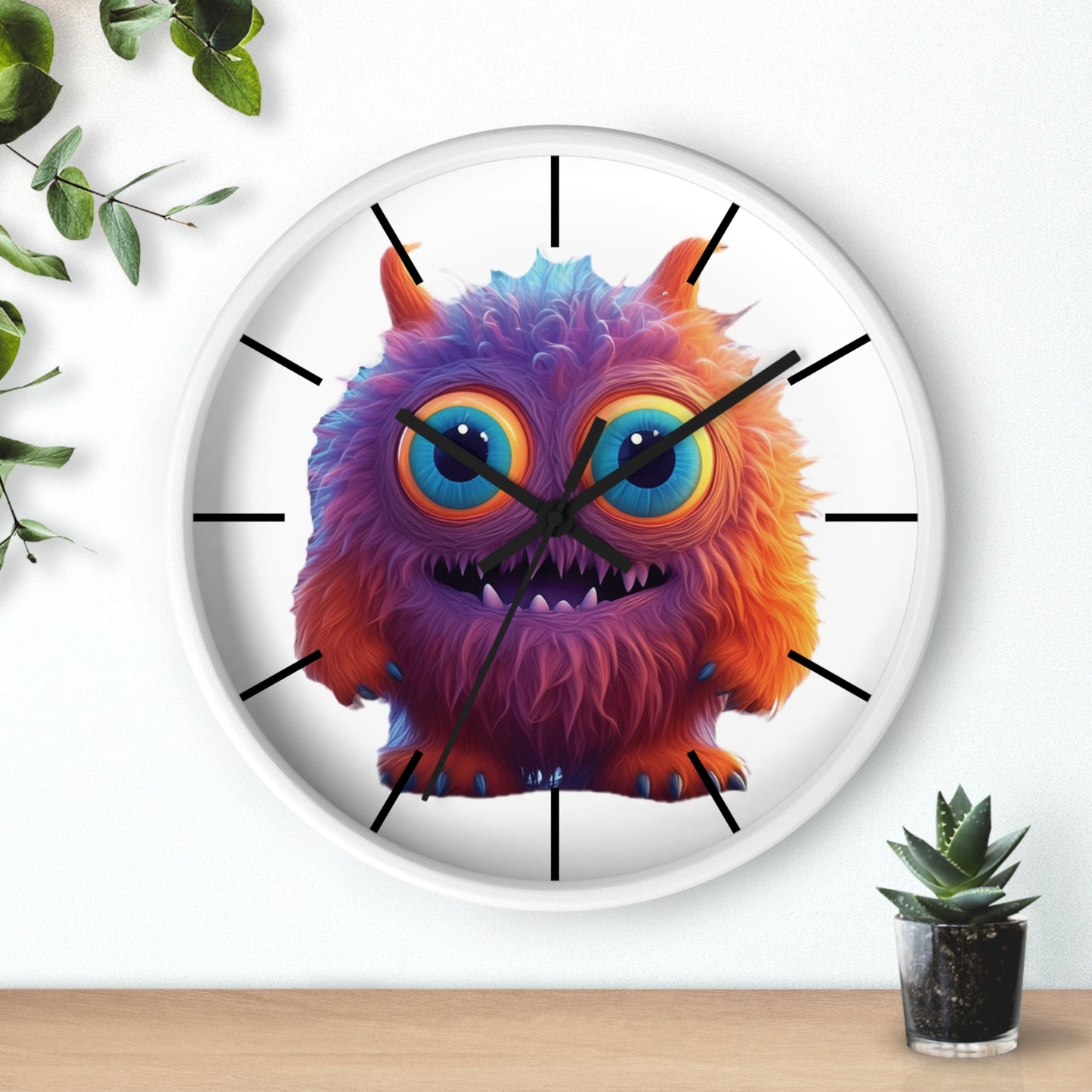 Little Monster Wall Clock