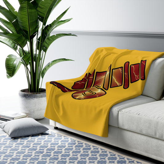 Lightning Artillery Sherpa Fleece Blanket