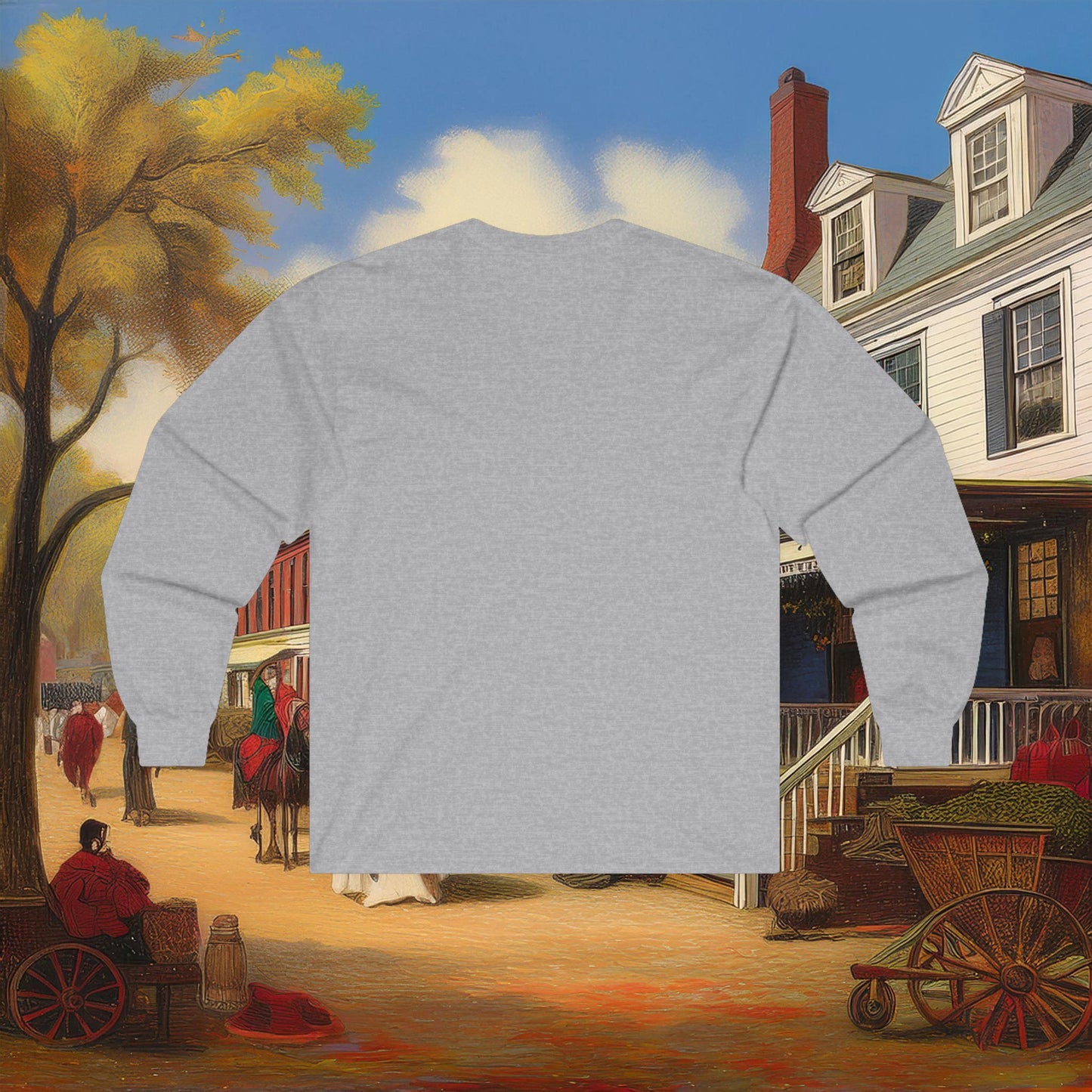 Revolutionary Red Dragons Crest Long Sleeve Tee - Alternate