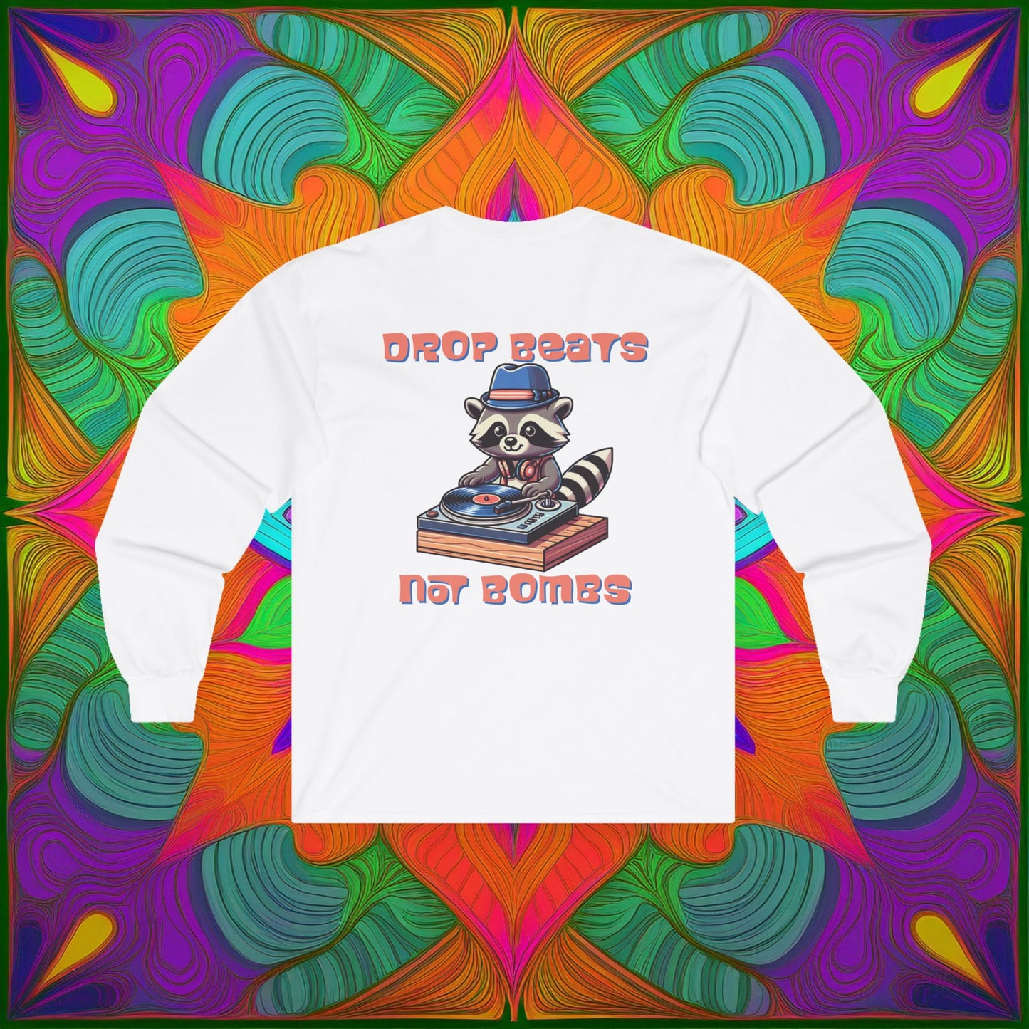 The "Beats Not Bombs" Peace Long Sleeve Tee