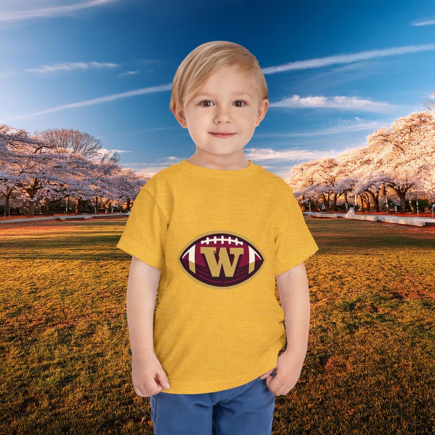Washington Football Logo Toddler Tee