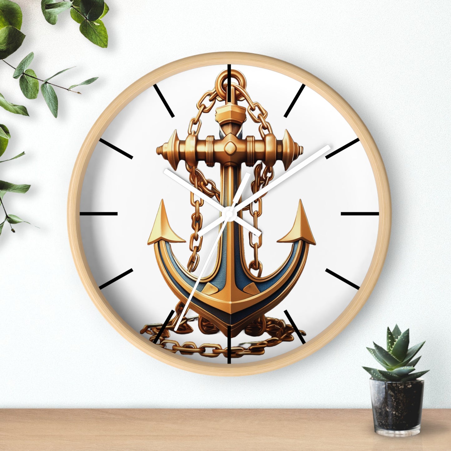 Anchor Wall Clock