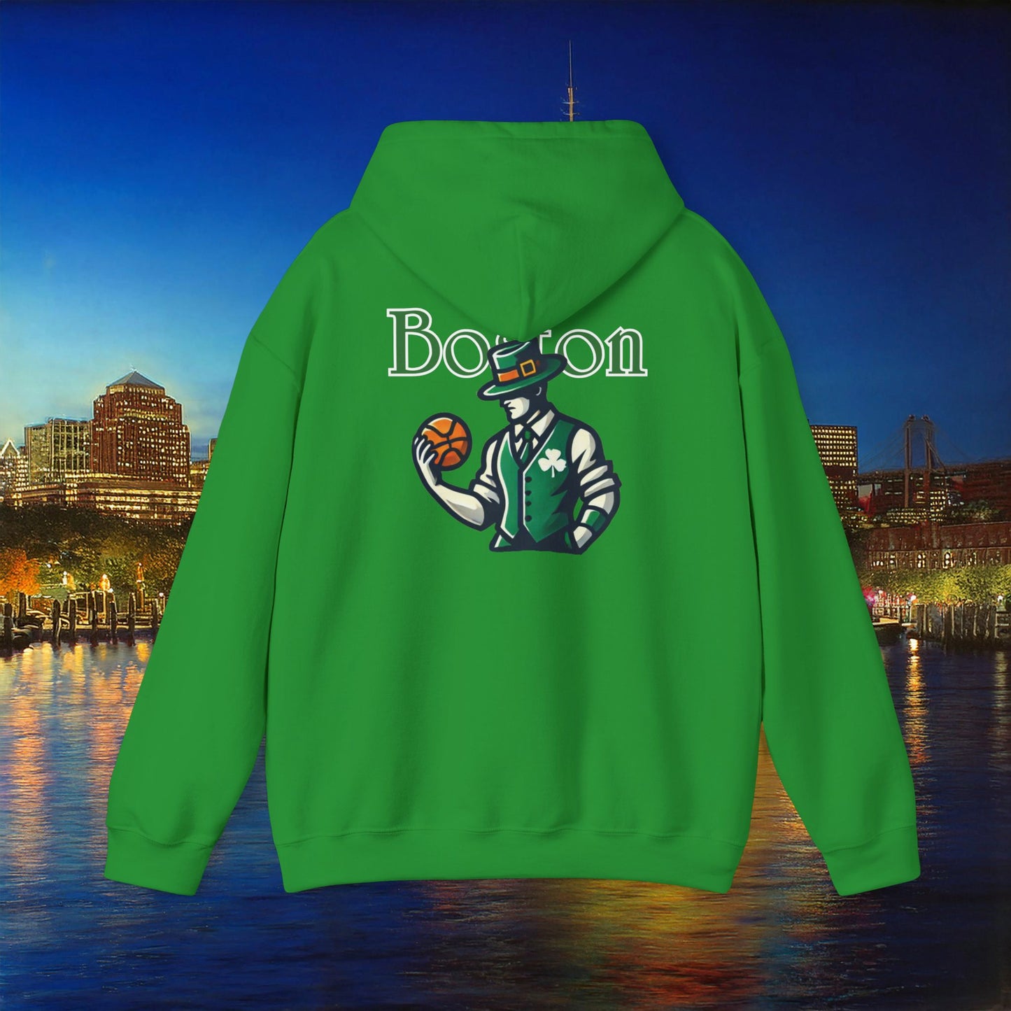 Boston Basketball Hoodie