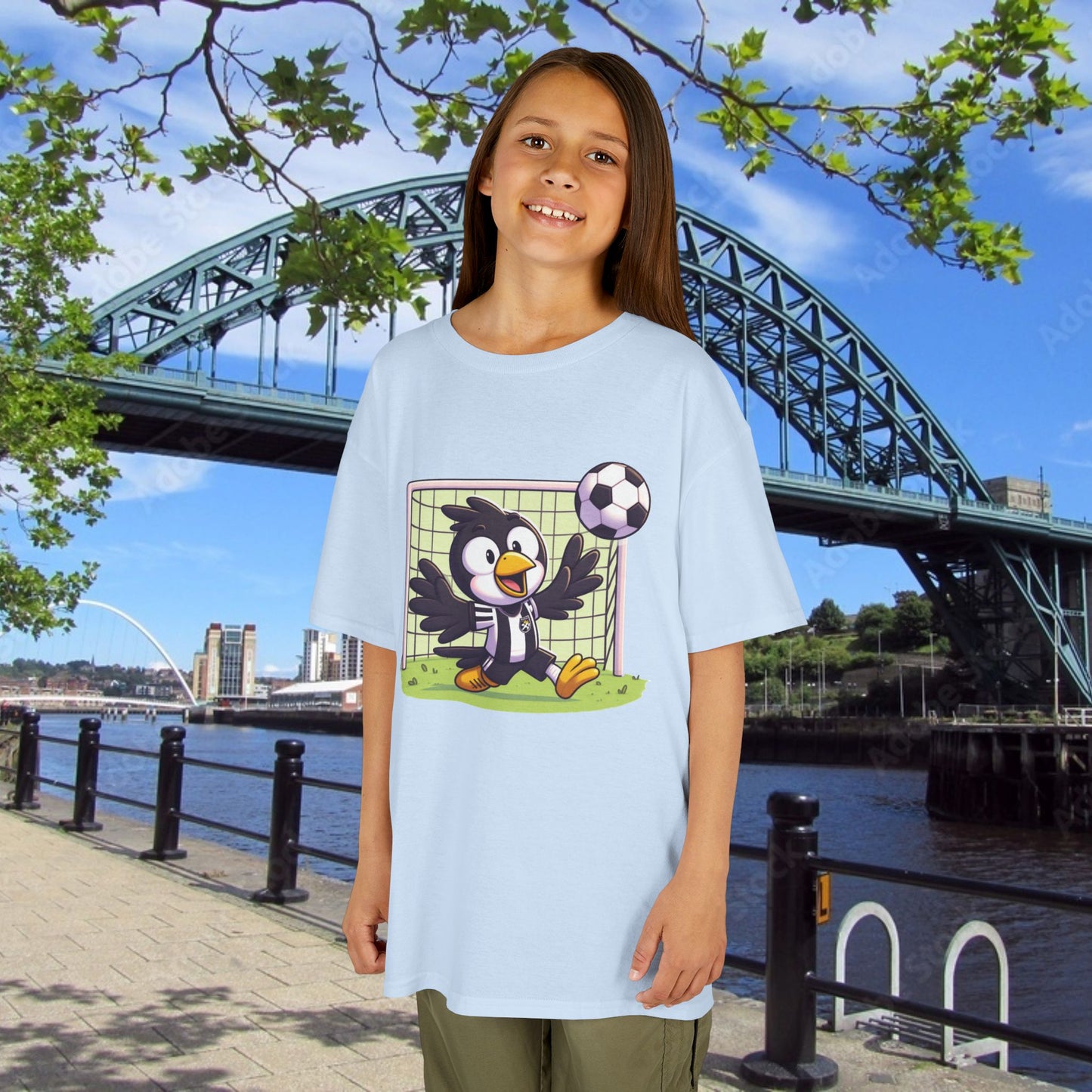 Newcastle United Mini Mag Keeper Kids Tee