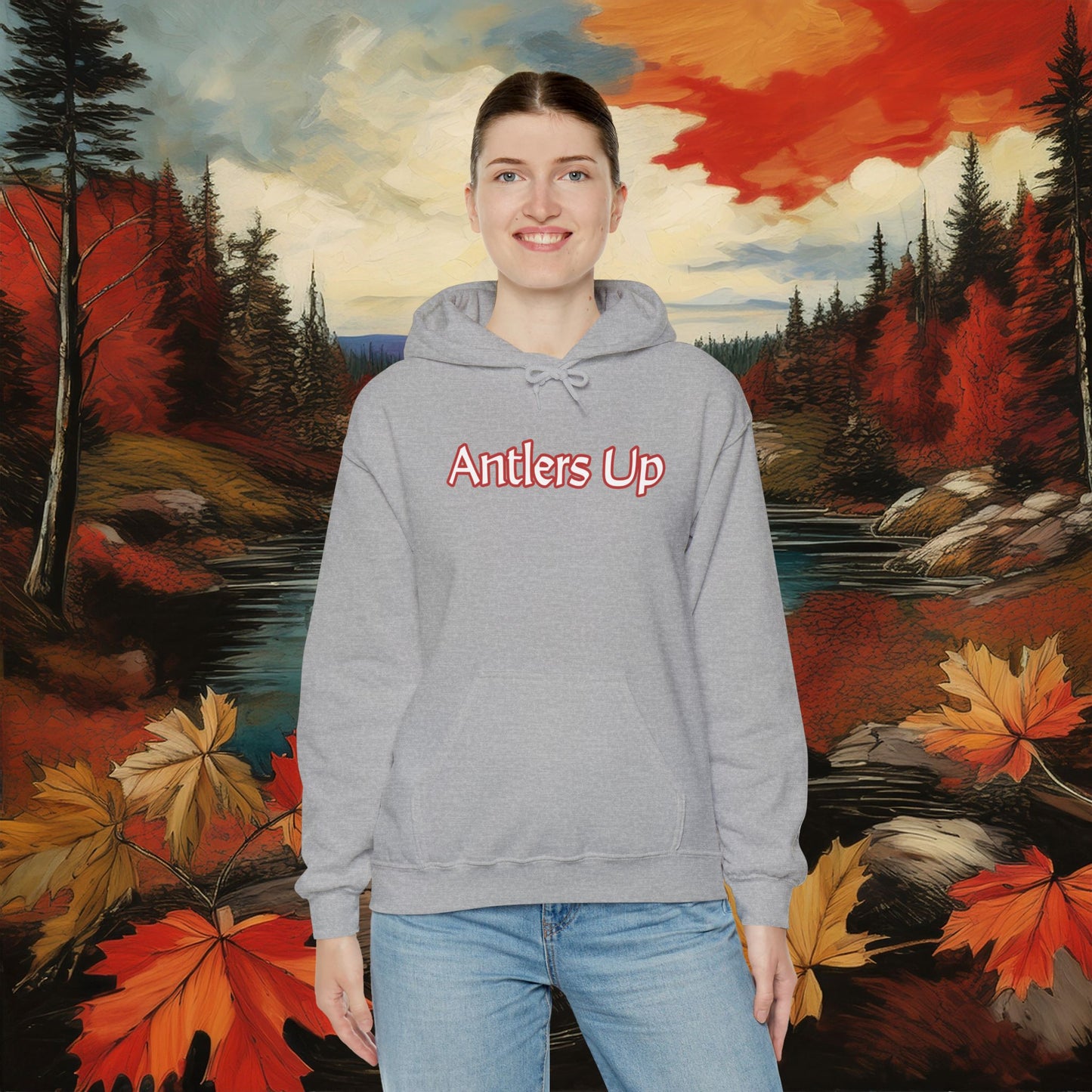 Canadian Moose "Antlers Up" Hoodie