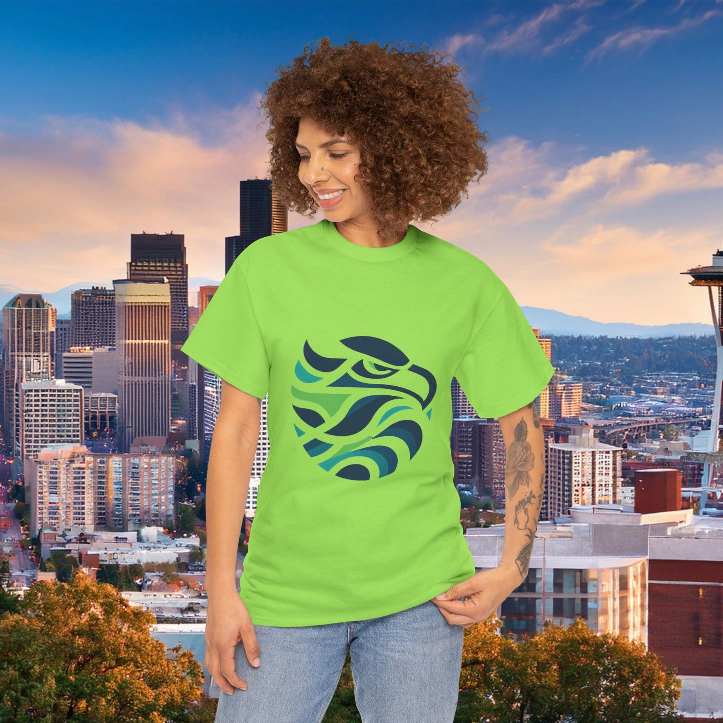 Seattle Football Logo Tee