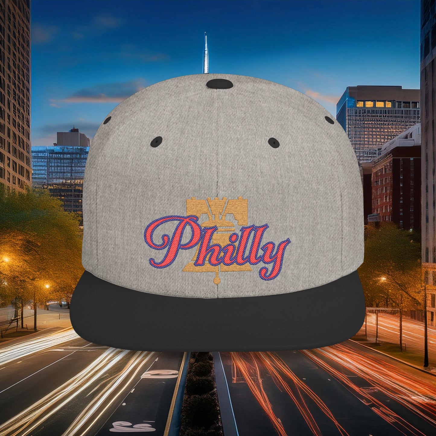 Philly Liberty Bell Flat Bill Snapback