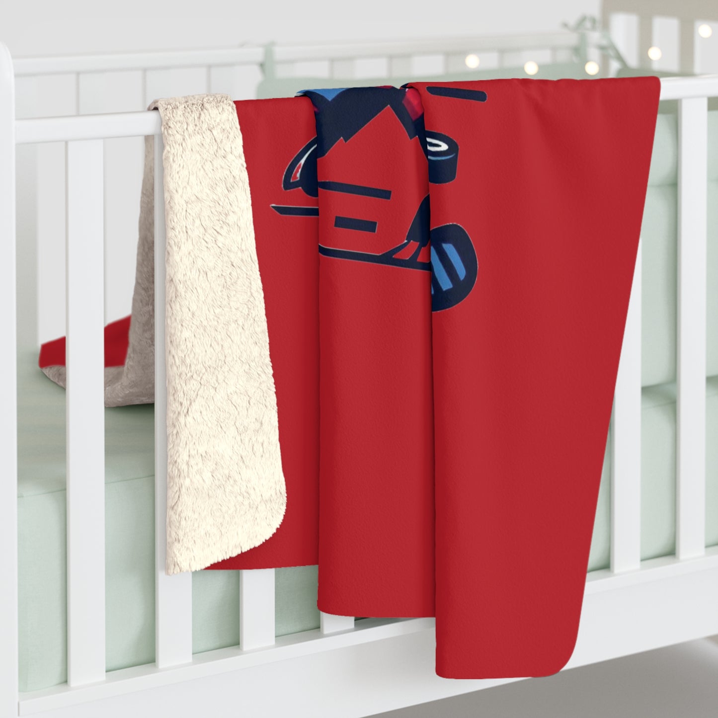 Washington Hockey Eagle Sherpa Fleece Blanket