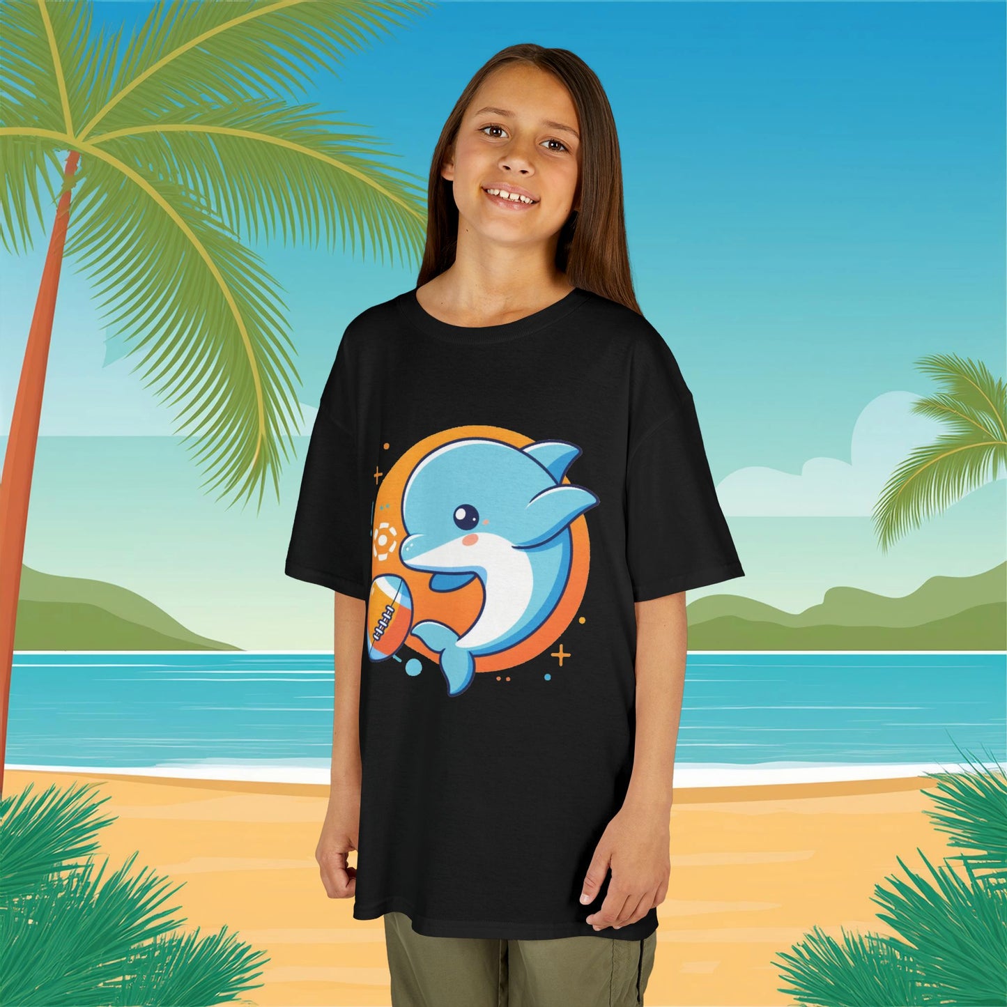Miami Mini Dolphin Kids Tee