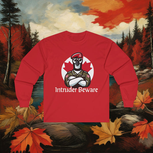 Canadian Goose "Intruder Beware" Long Sleeve Tee