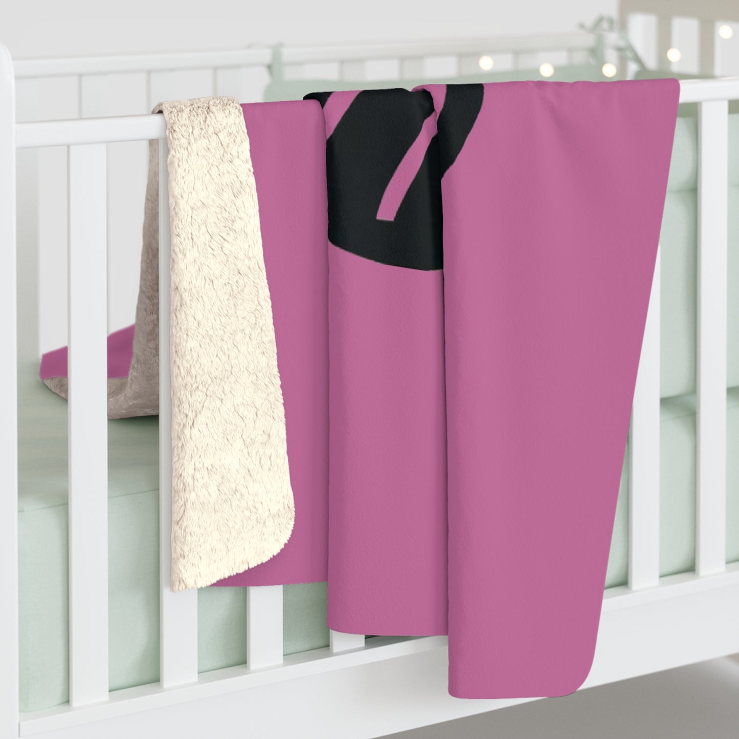 Ninja Cat Sherpa Fleece Blanket