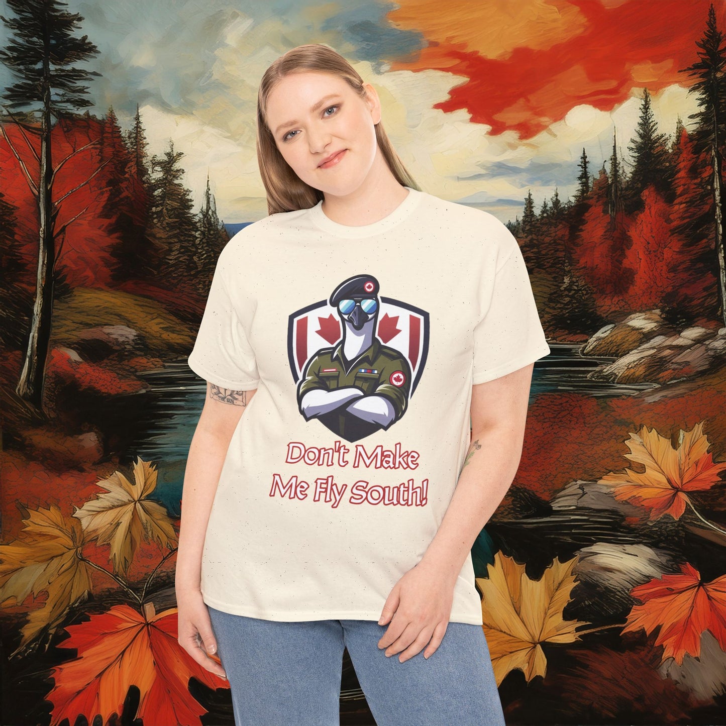 Canadian Goose "Don't Make Me Fly South" Tee