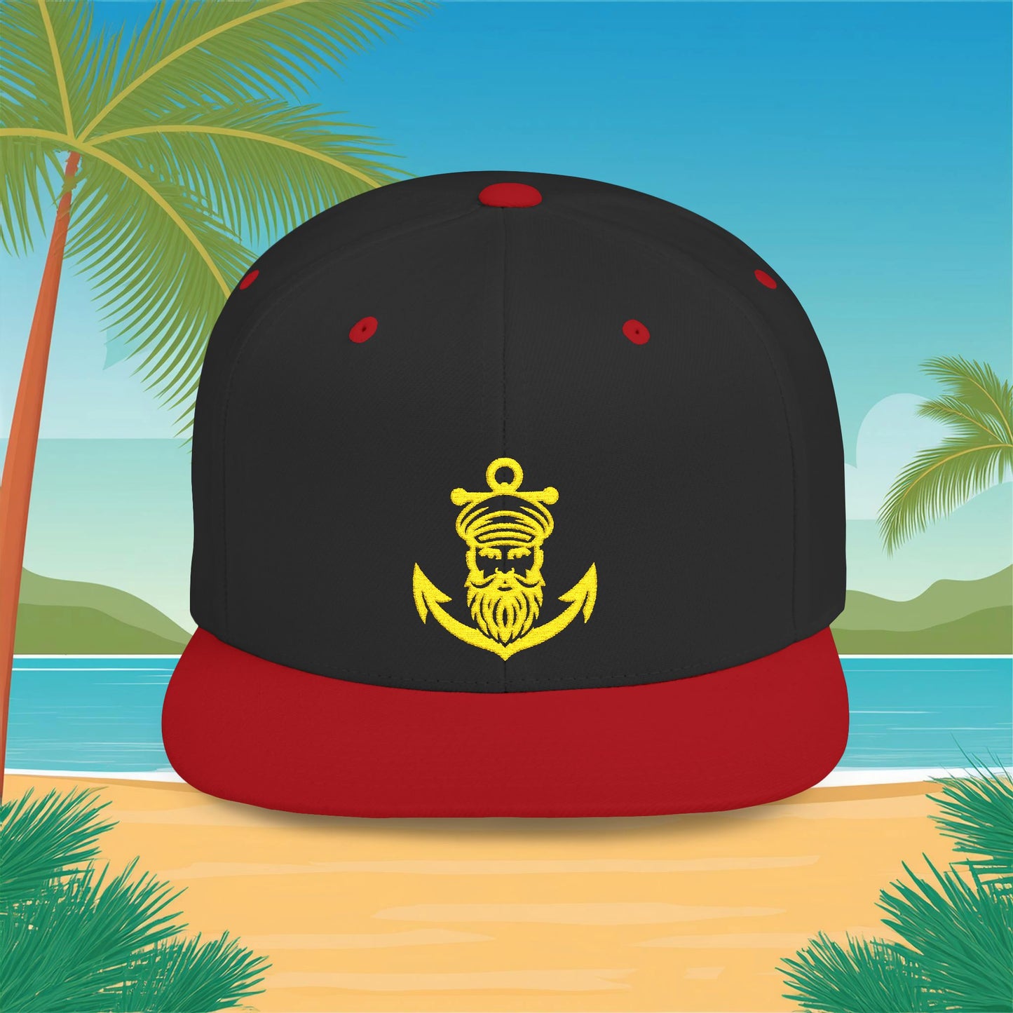 Old Salt Flat Bill Snapback