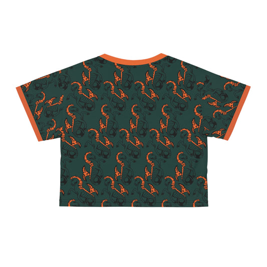 Newcastle Seahorse Crop Tee