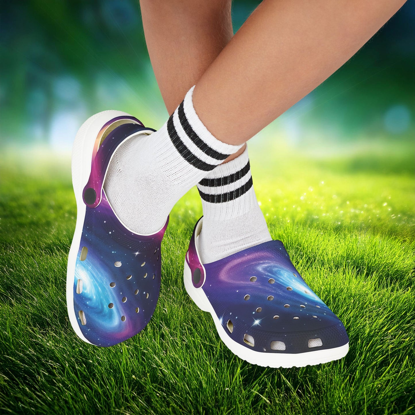 Distant Galaxy Kid's Foam Clogs