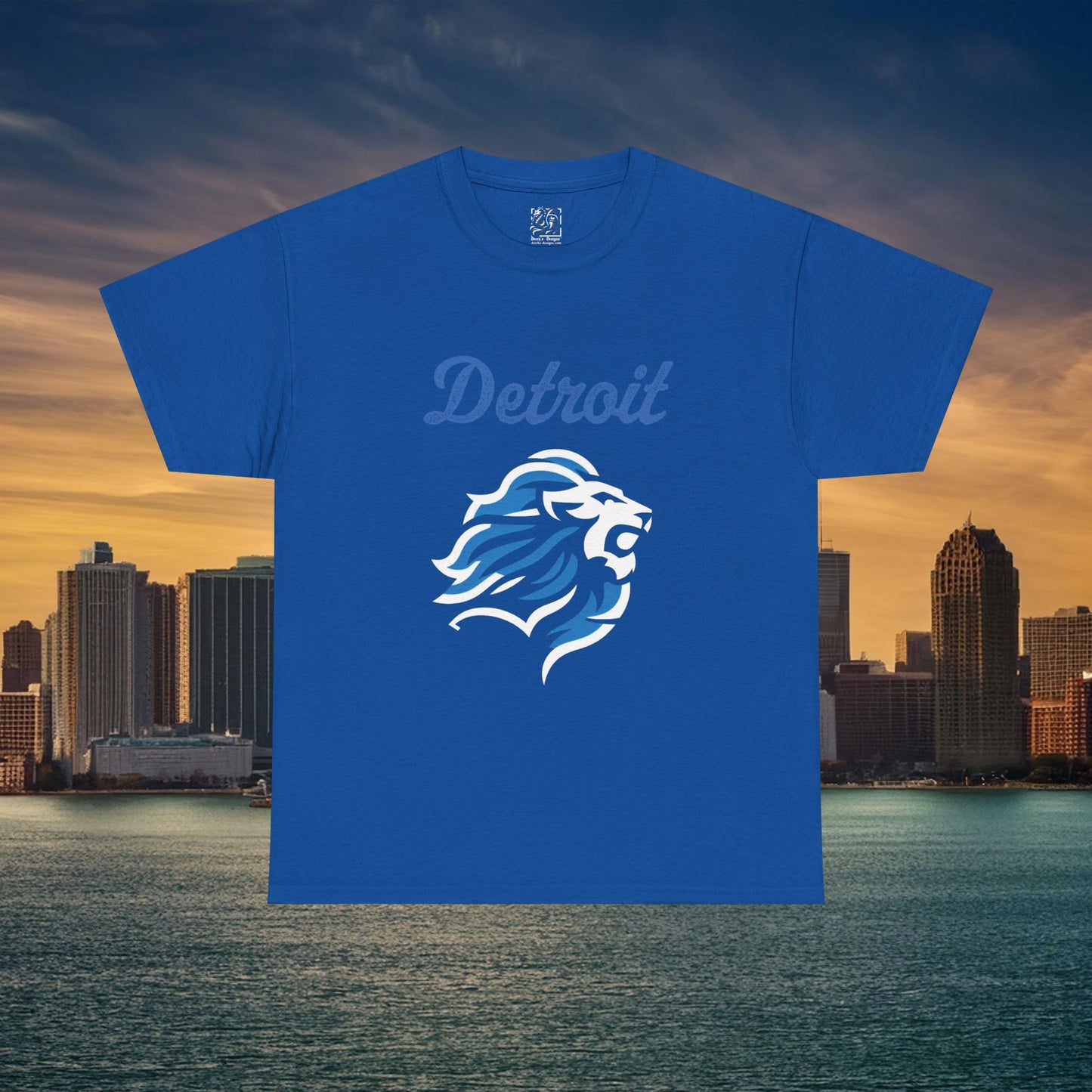 Detroit Football Crest Tee