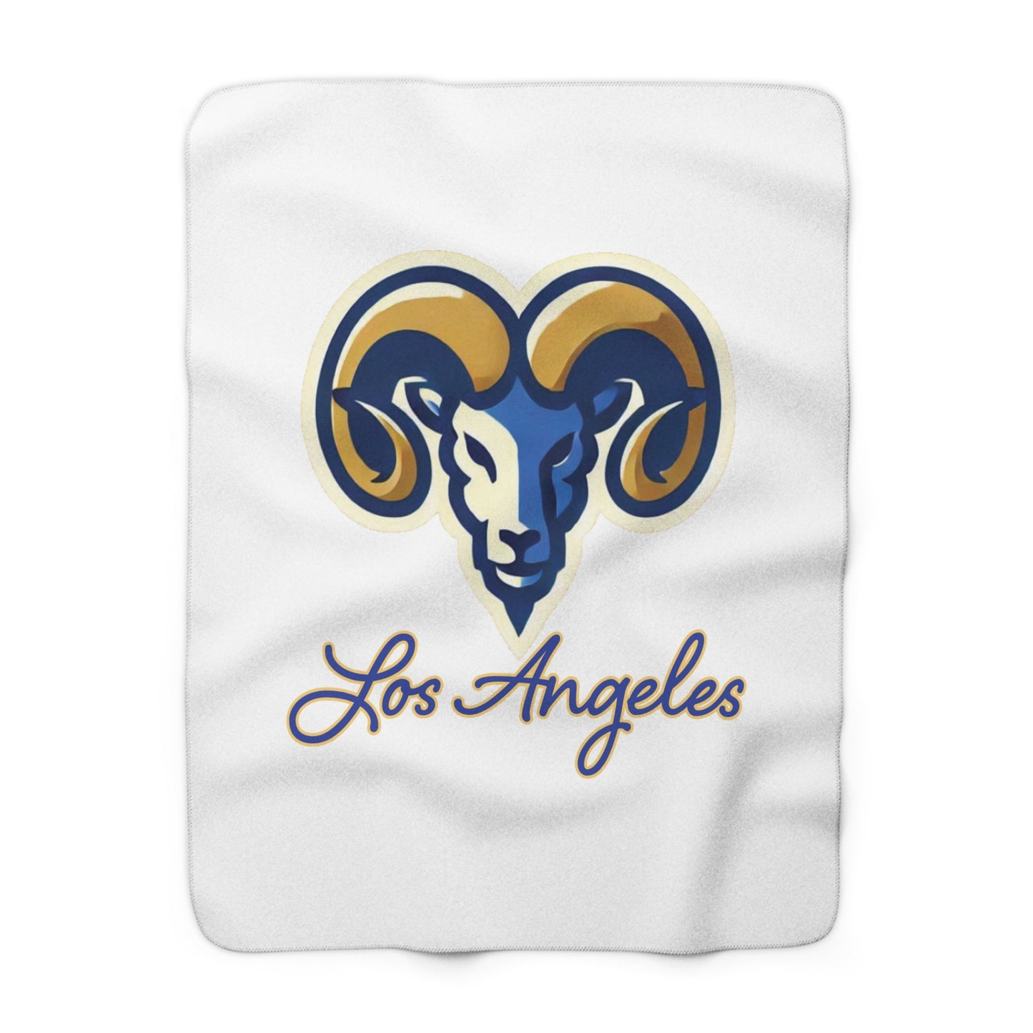 LA Football Sherpa Fleece Blanket