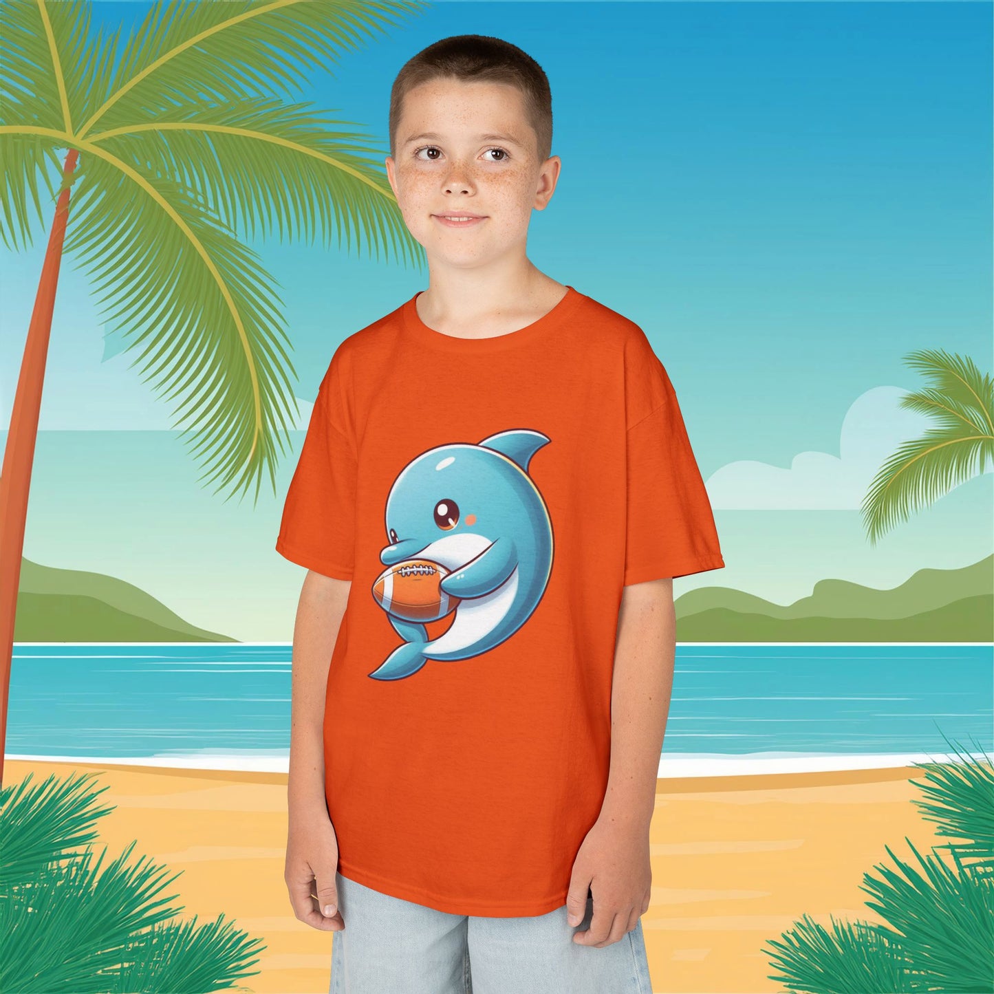 Miami Little Dolphin Kids Tee