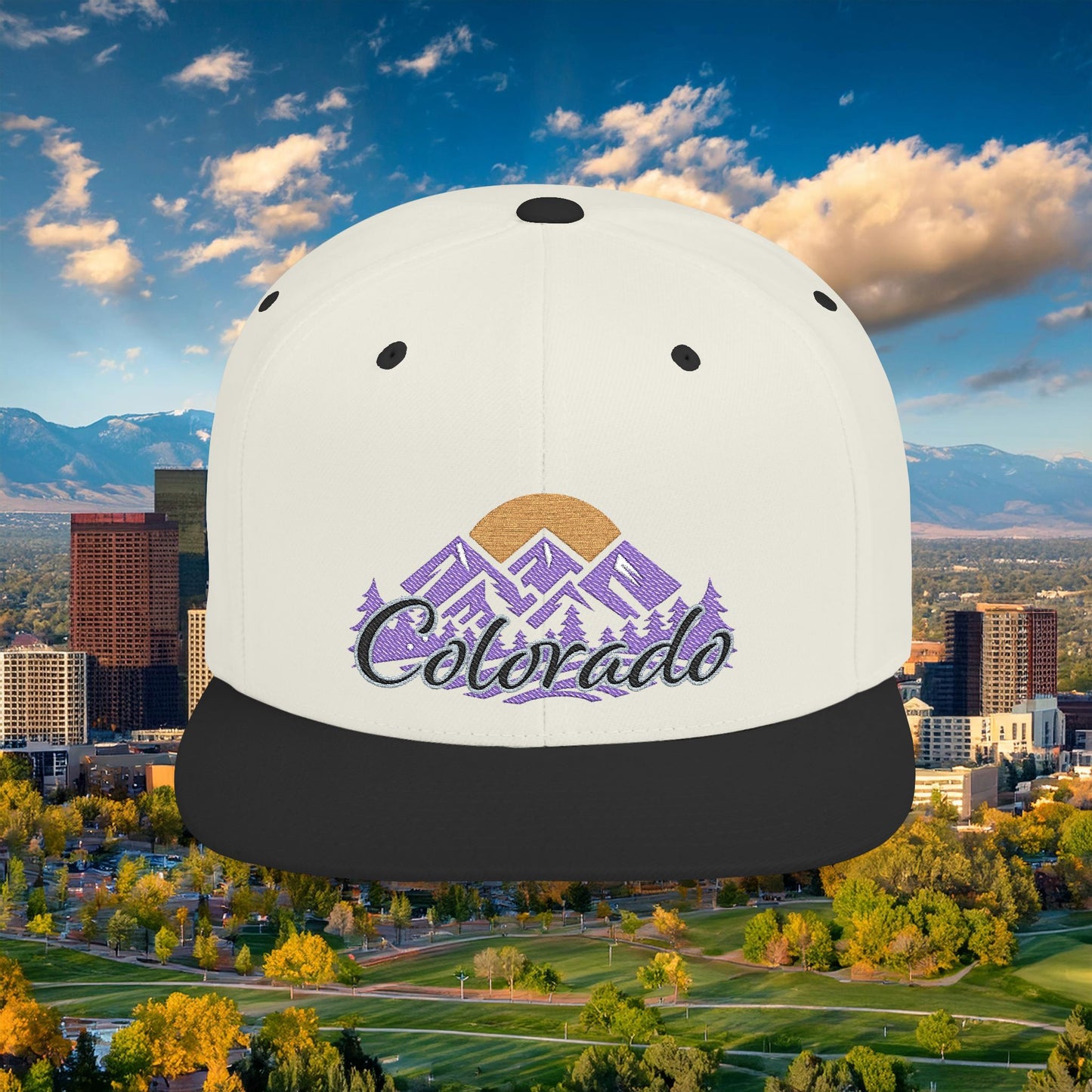 Colorado Baseball Flat Bill Snapback