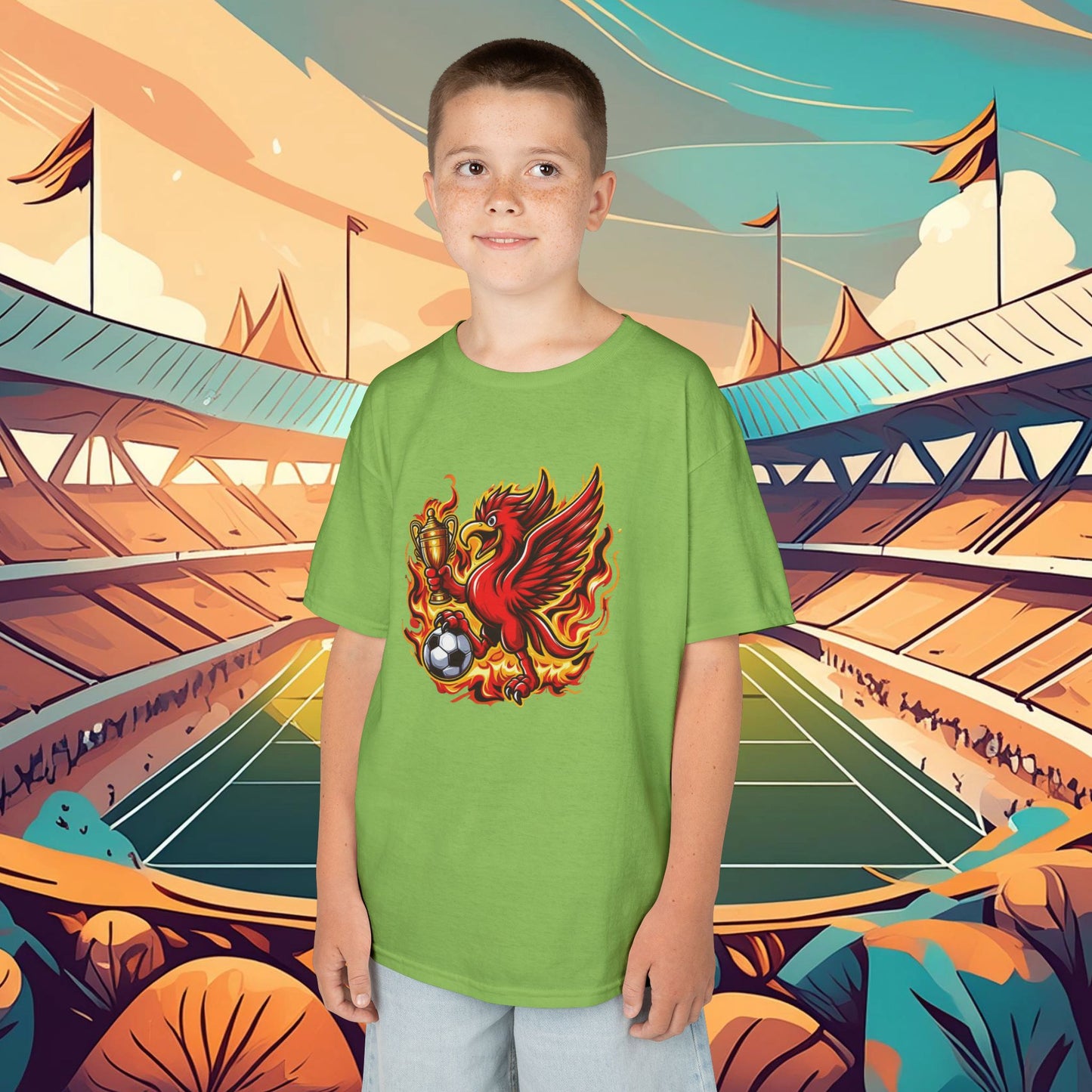 Liverpool Flames Kids Tee