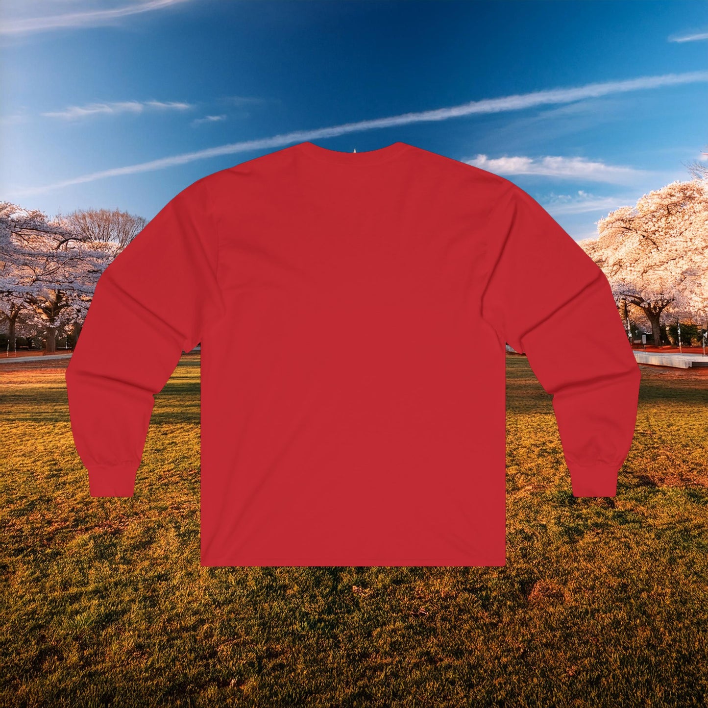 Washington Nations At Bat Long Sleeve Tee