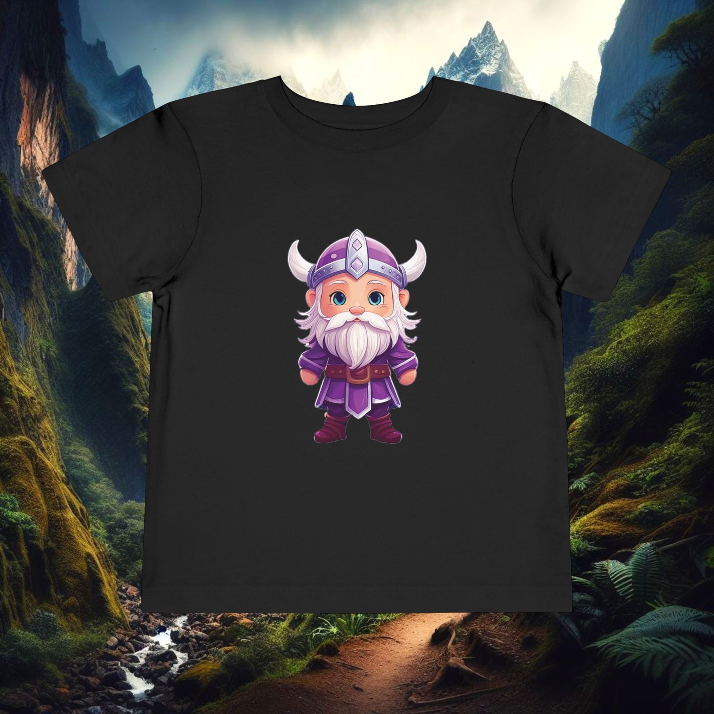 Purple Viking Toddler Tee
