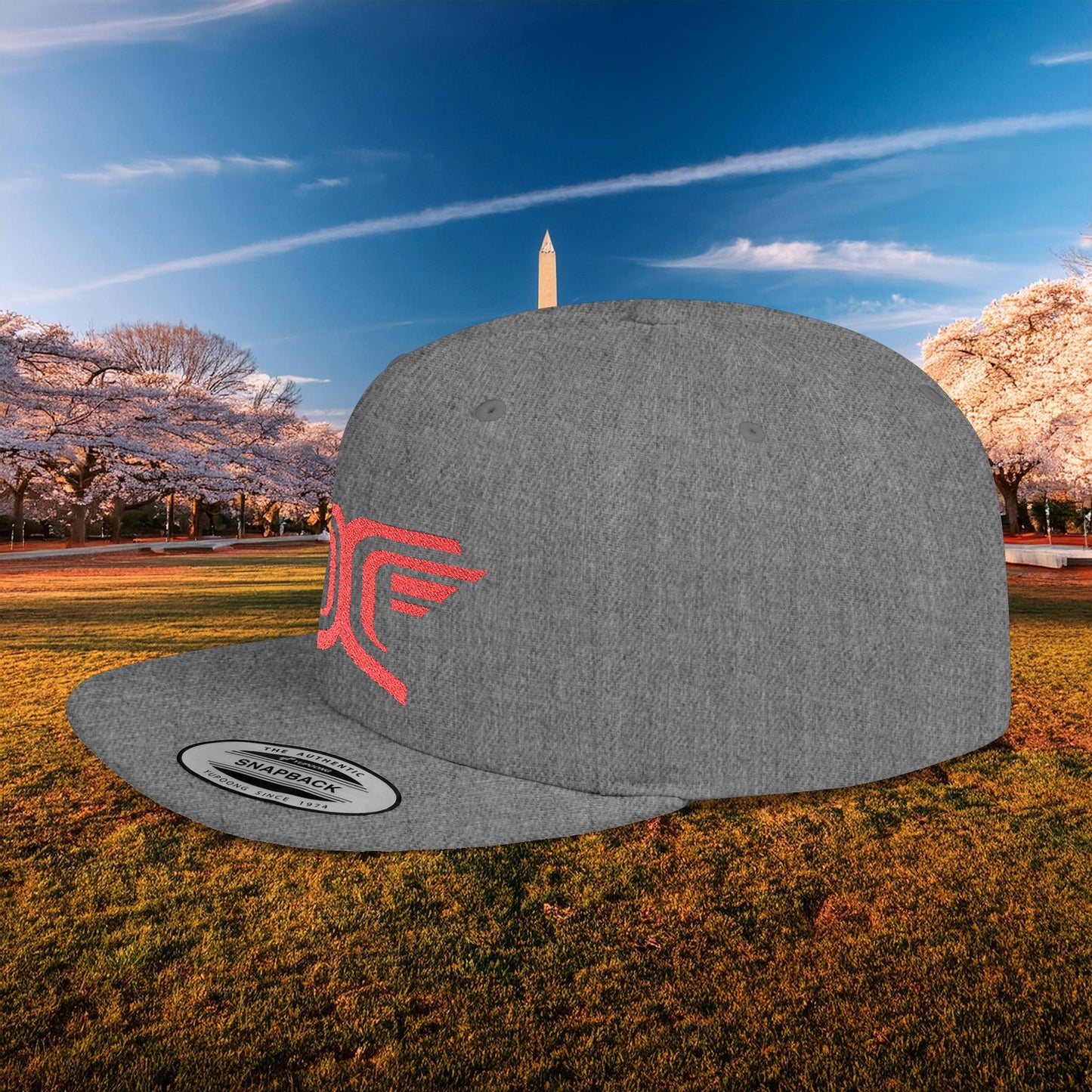 Winged DC Flat Bill Snapback