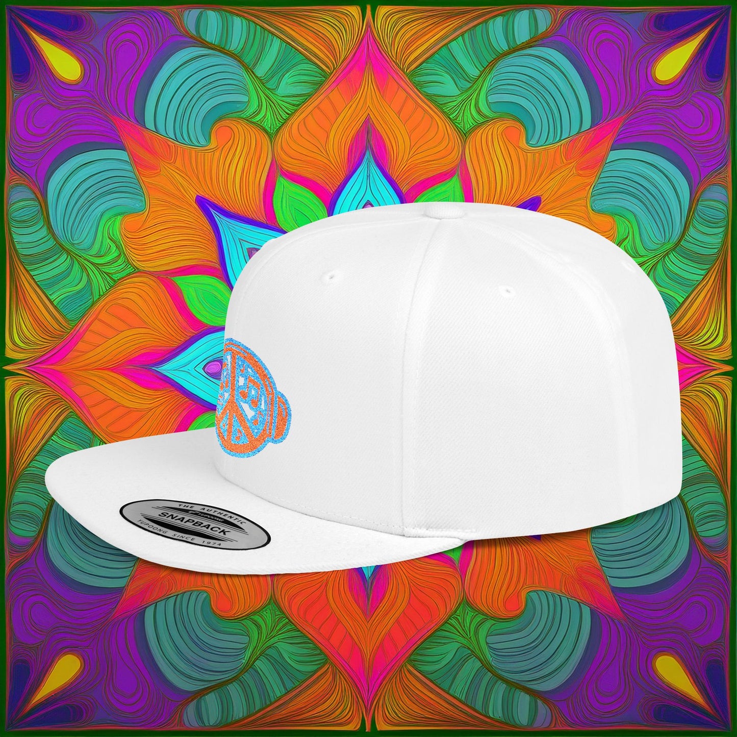 Beats Peace Logo Flat Bill Snapback