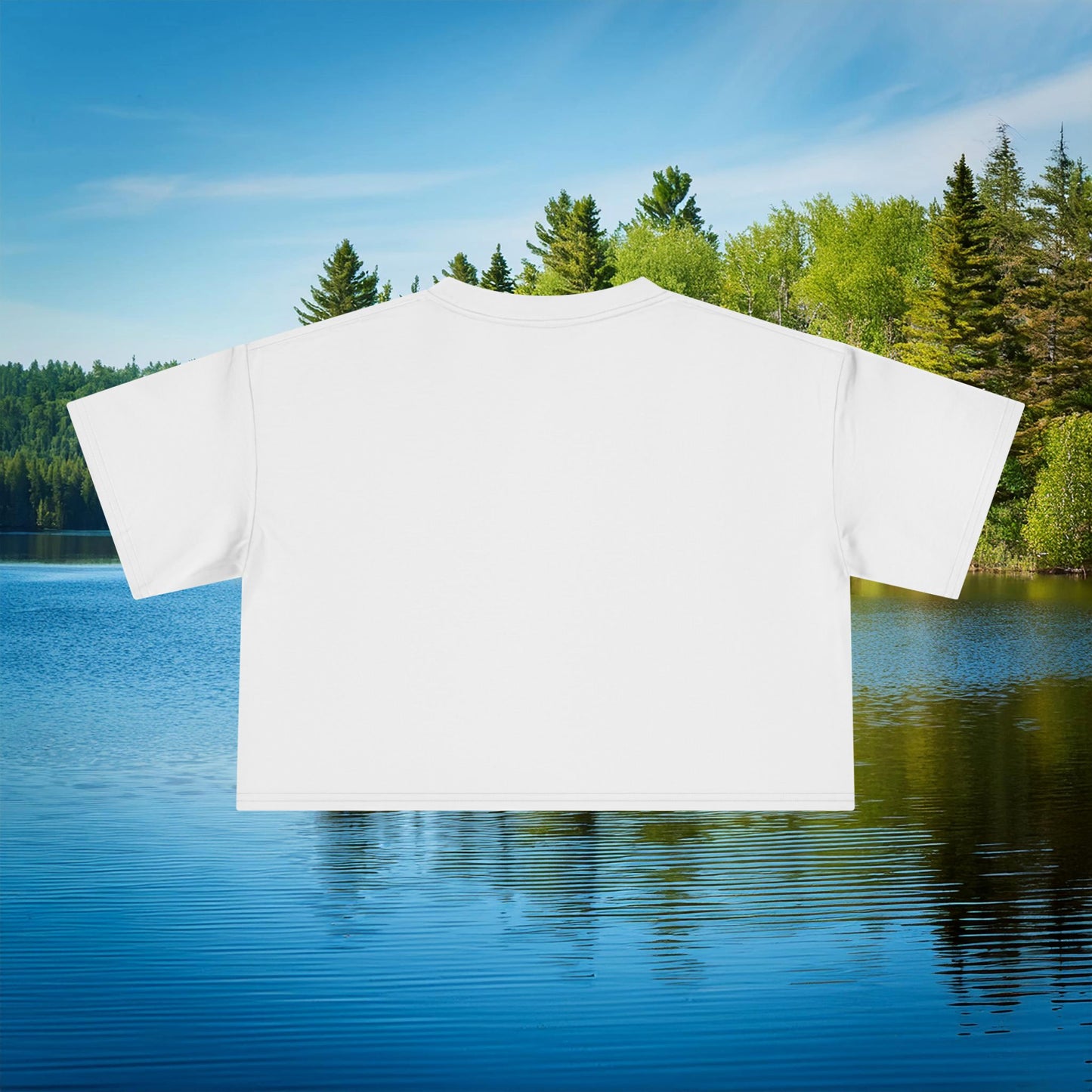 Timber Wolf Women's Crop Tee