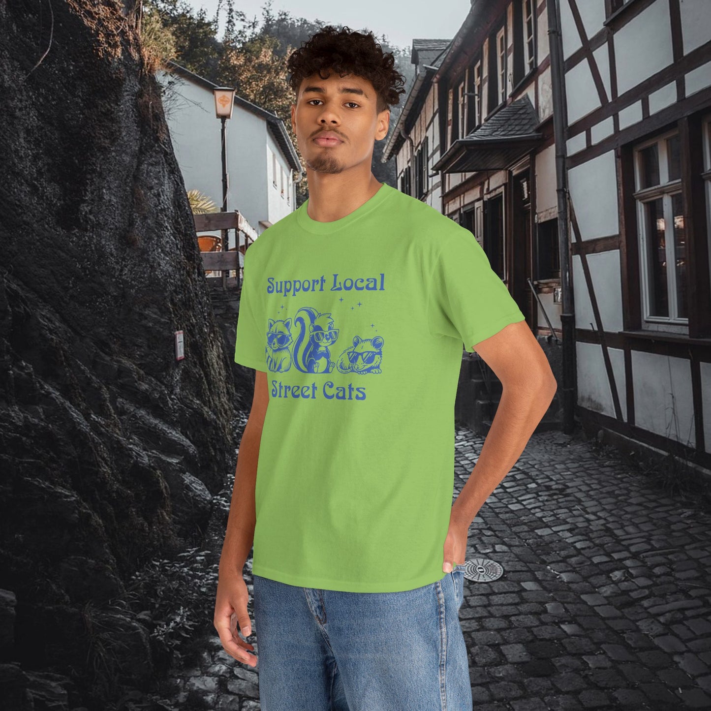 Support Local Street Cats Tee