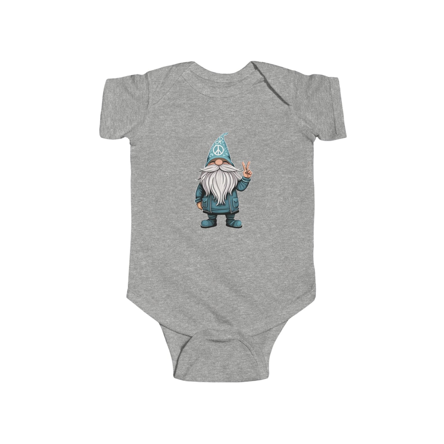 Peace Gnome Infant Bodysuit