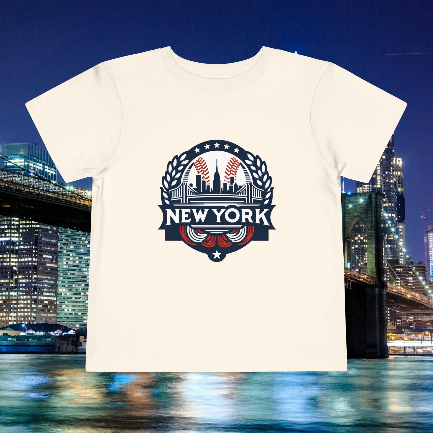 New York Bronx Baseball Toddler Tee