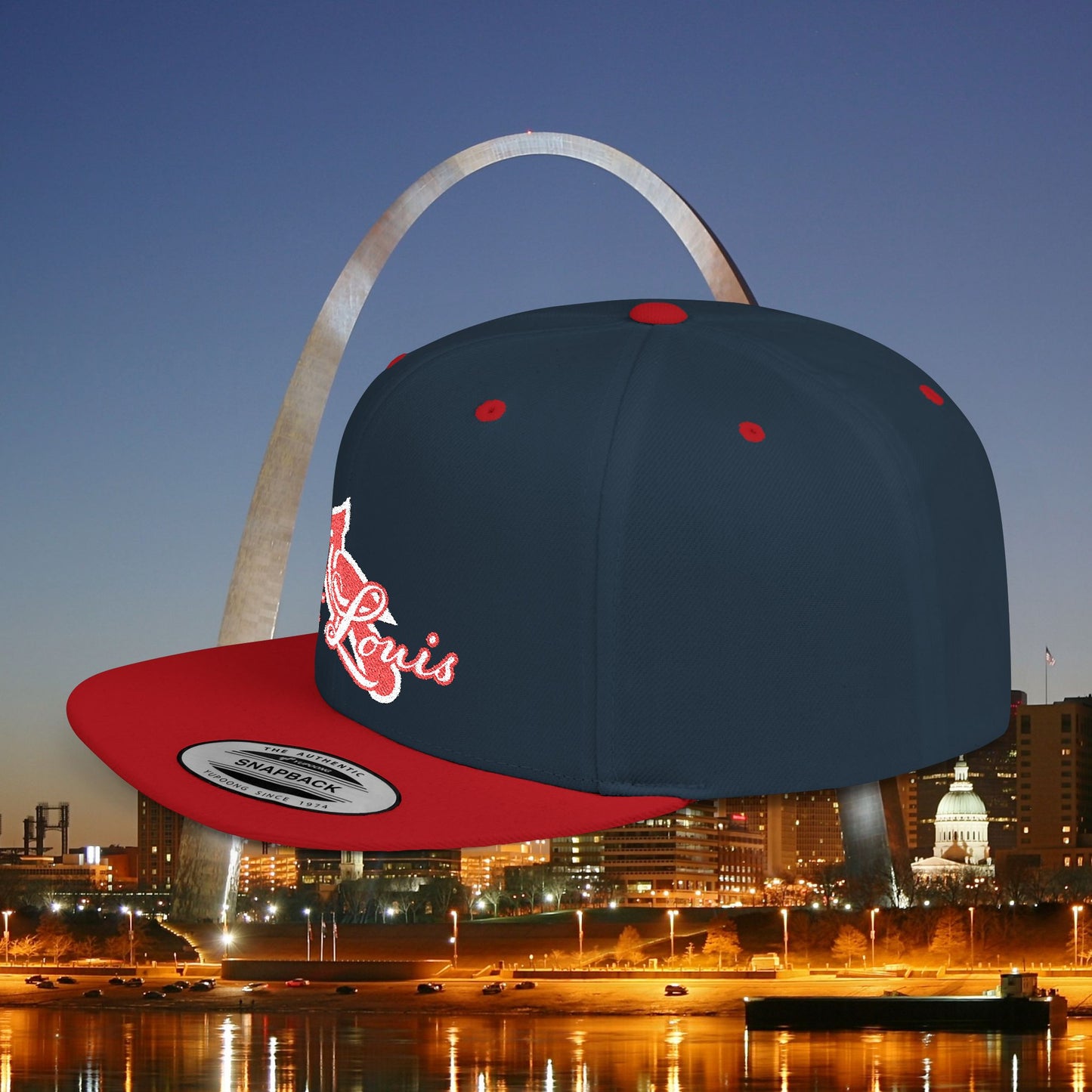 The St Louis Baseball Flat Bill Snapback