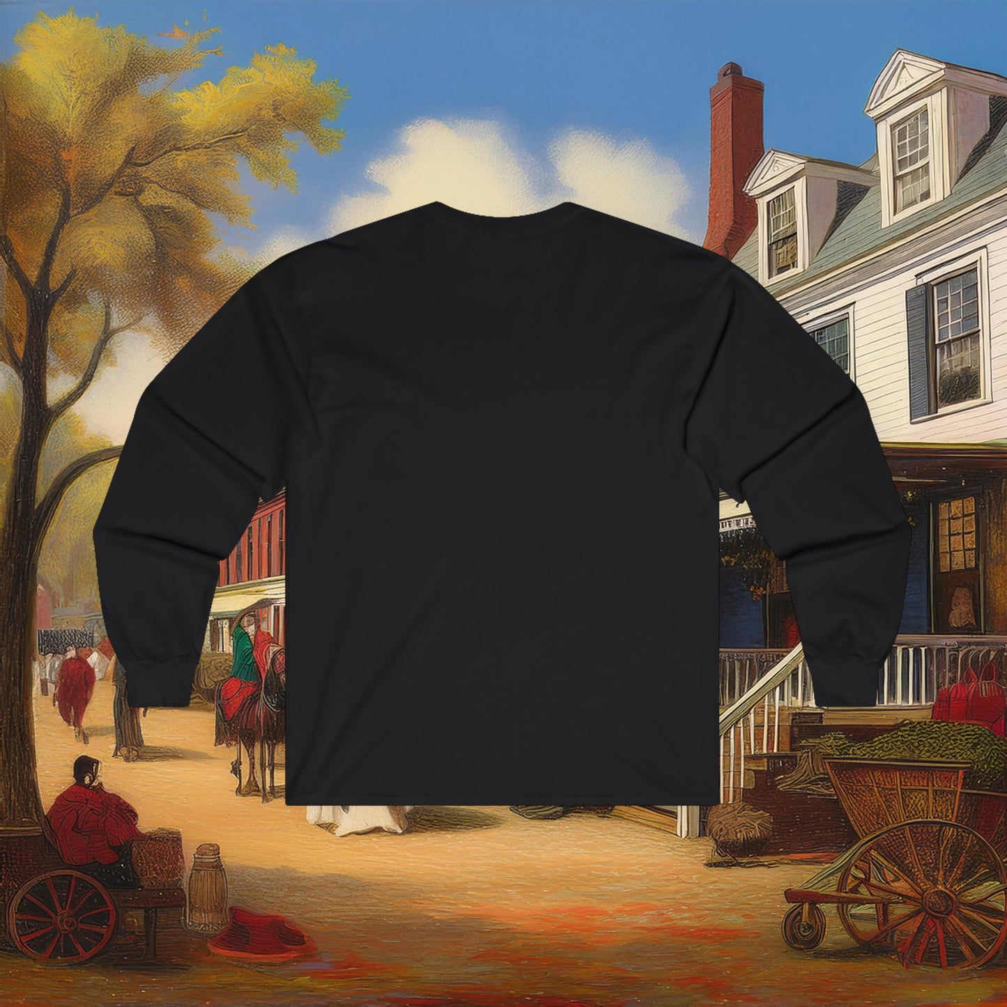 Revolutionary Red Dragons Logo Long Sleeve Tee