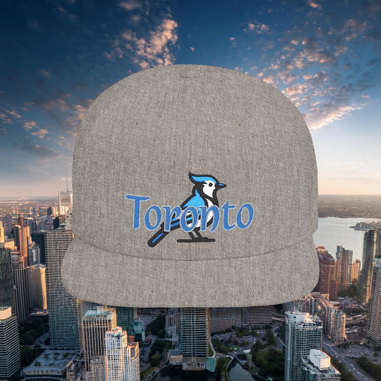 Toronto Jays Flat Bill Snapback