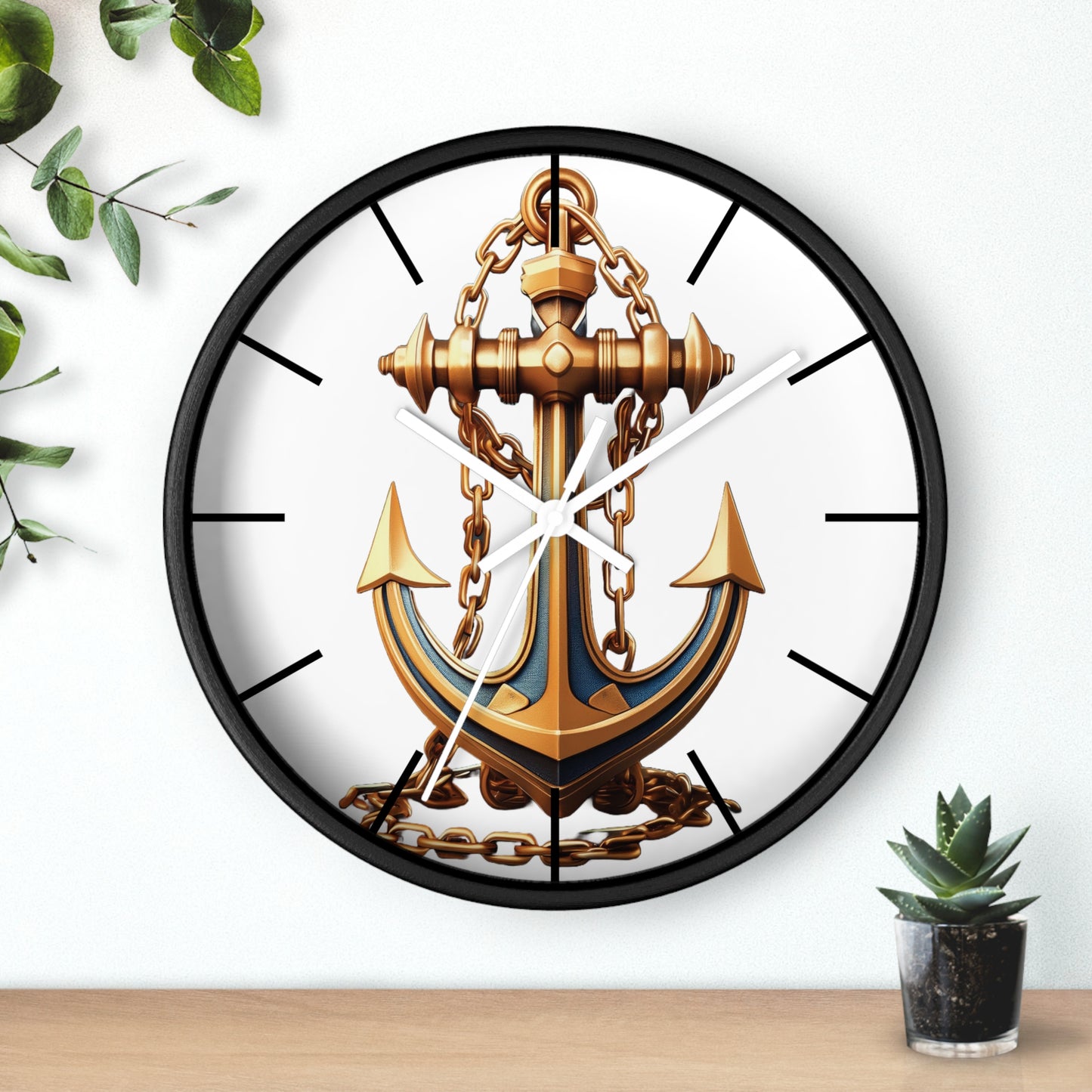 Anchor Wall Clock